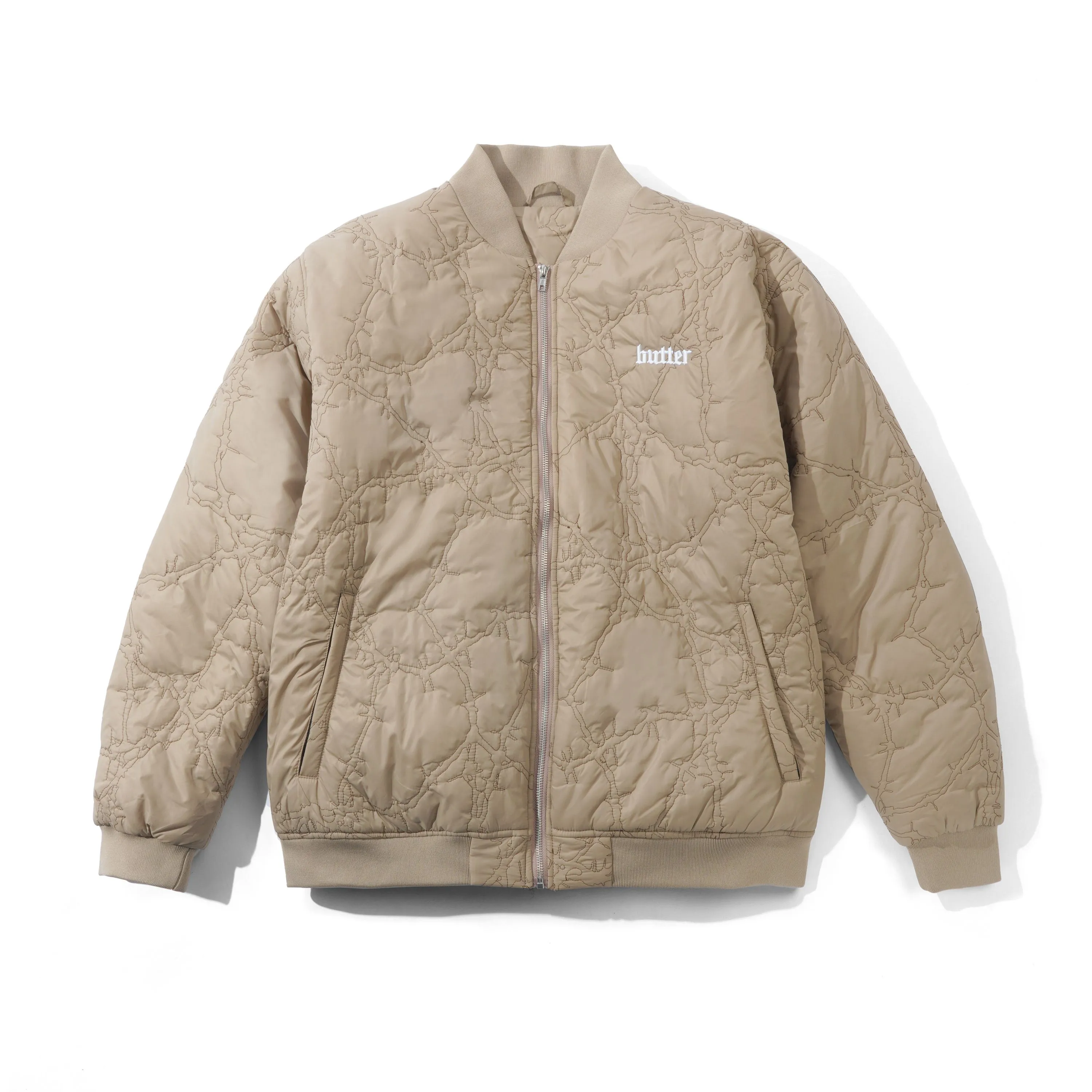 Wired Bomber Jacket, Khaki sold by Butter