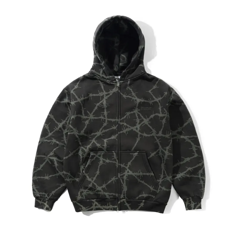 Wired Zip-Thru Hood, Charcoal sold by Butter