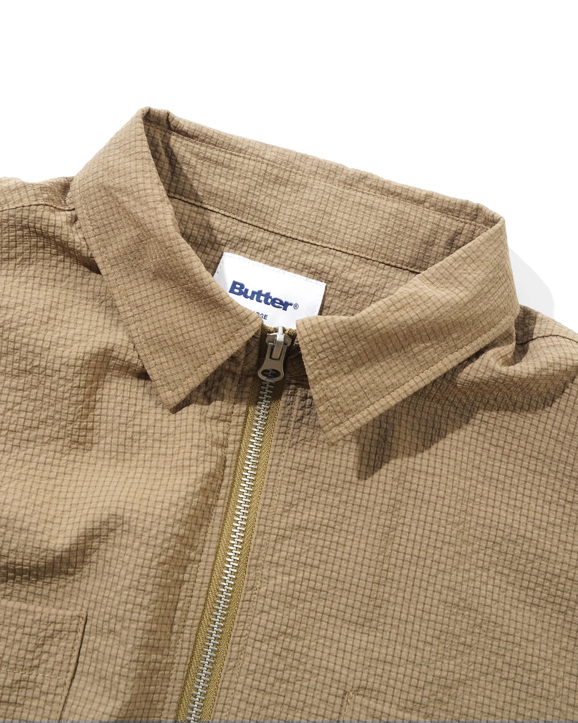 Carve Zip Shirt, Walnut sold by Butter product image thumbnail 2