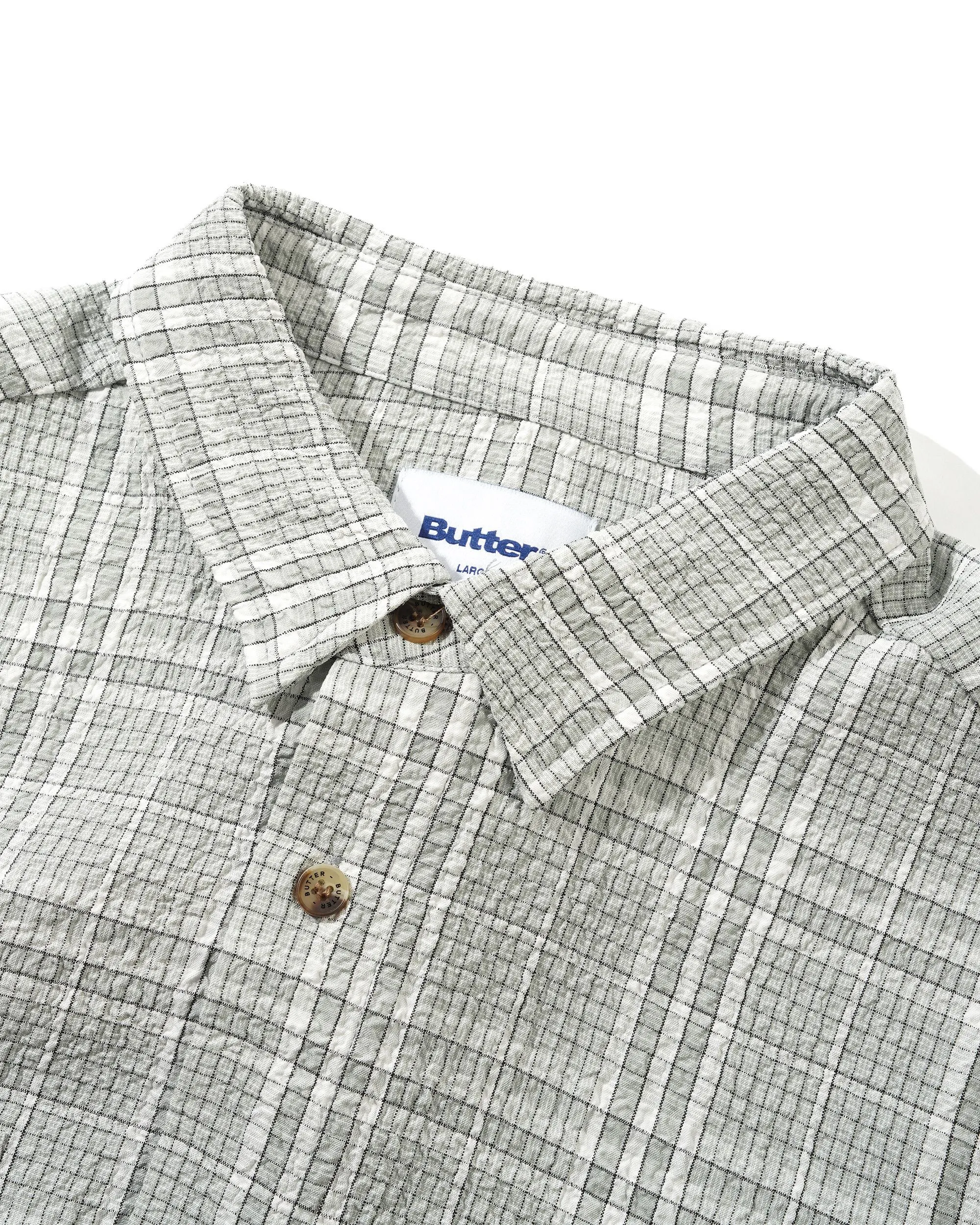 Equipment S/S Shirt, Light Grey sold by Butter product image thumbnail 3