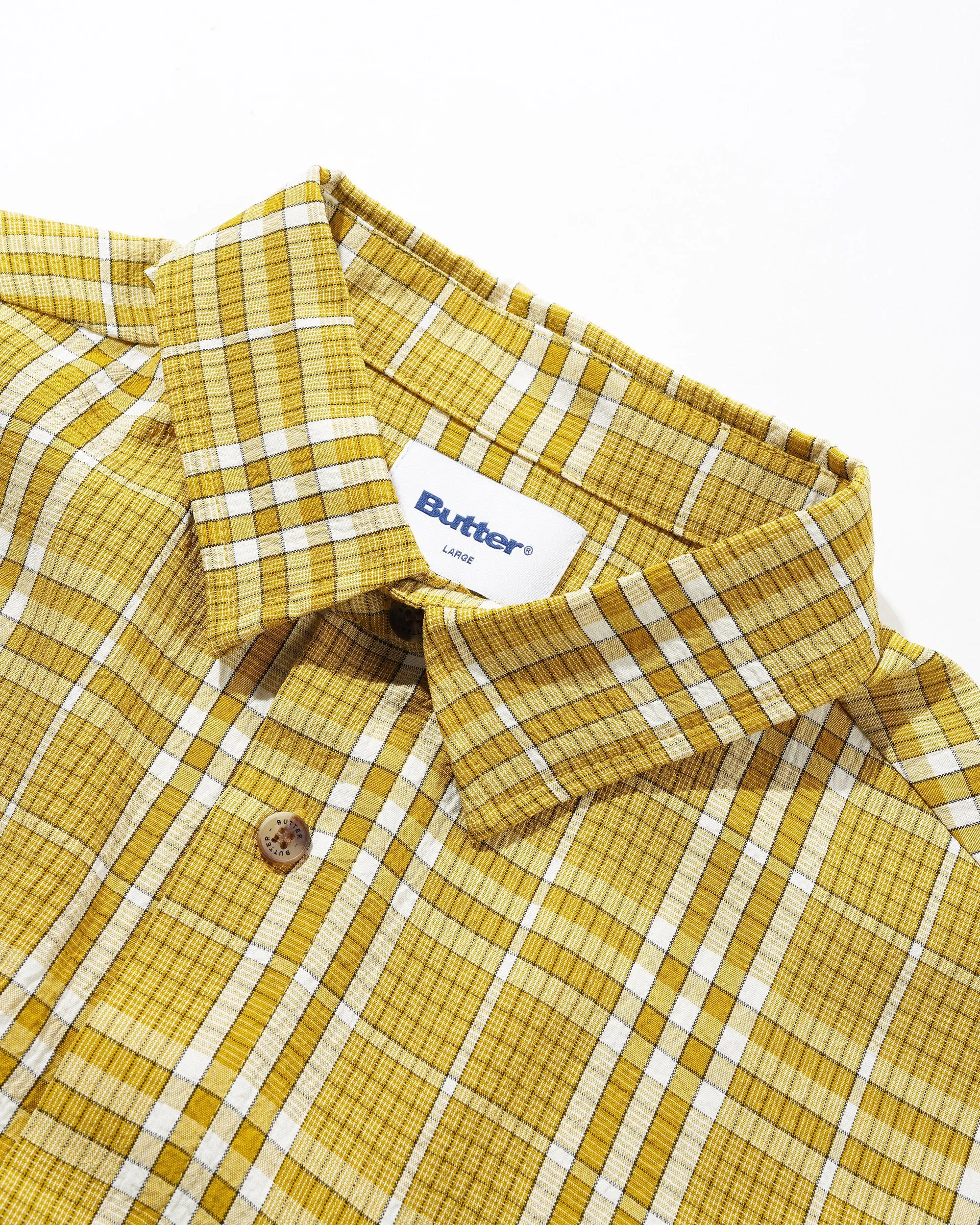 Equipment S/S Shirt, Mustard sold by Butter product image thumbnail 4