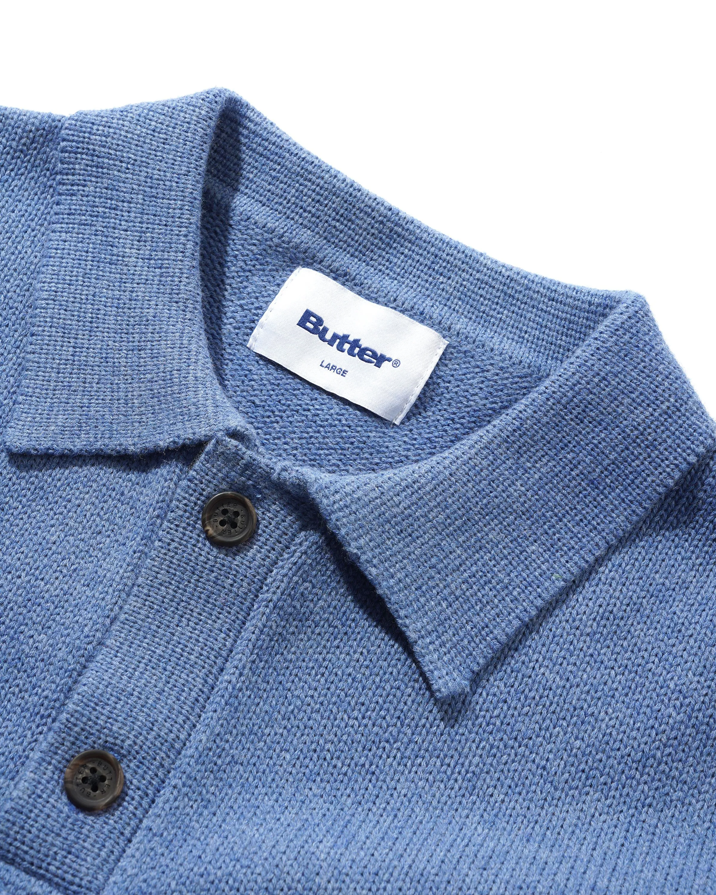 Jive Knit Polo, Ocean sold by Butter product image thumbnail 2
