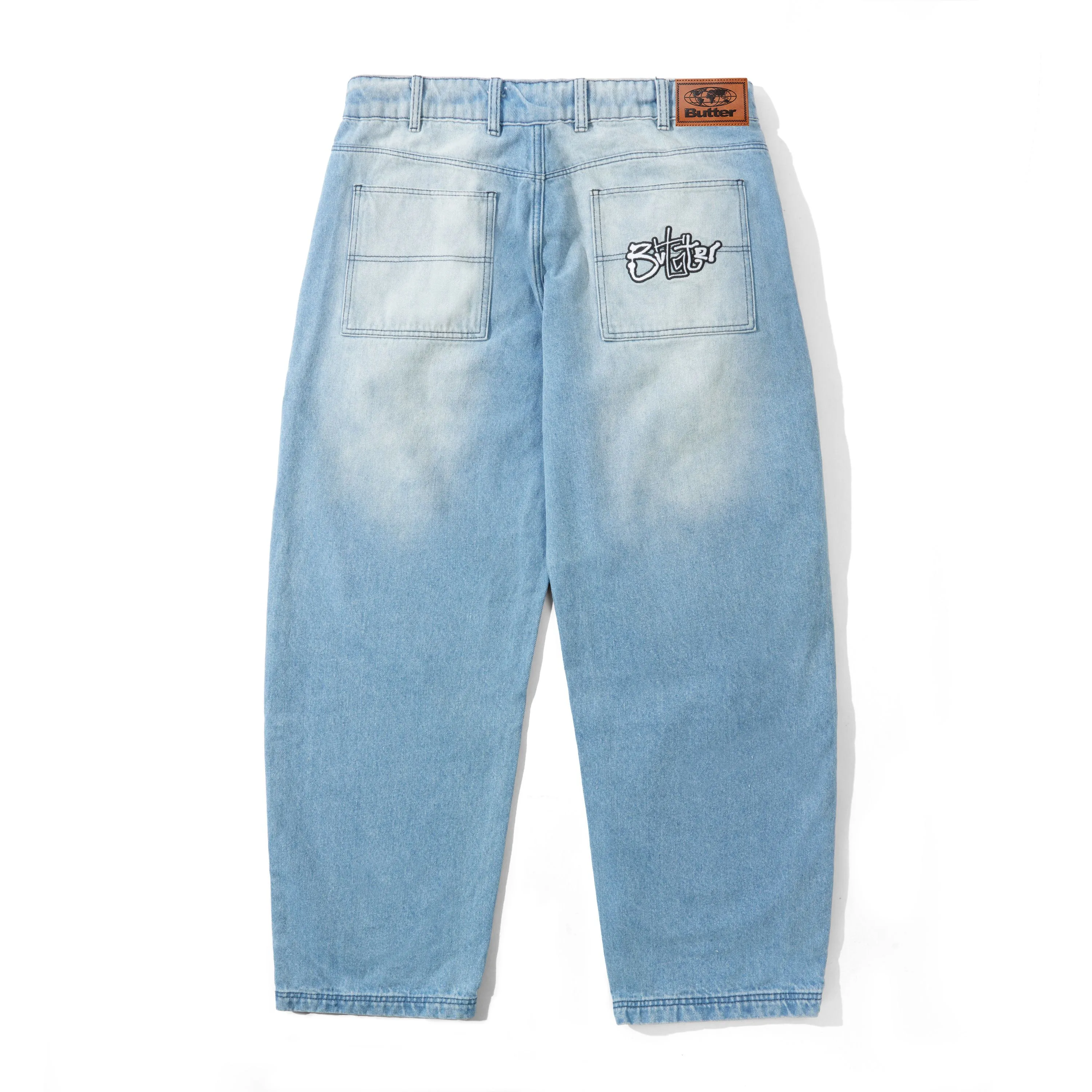 Scribble Denim Jeans, Faded Light Blue sold by Butter product image thumbnail 2