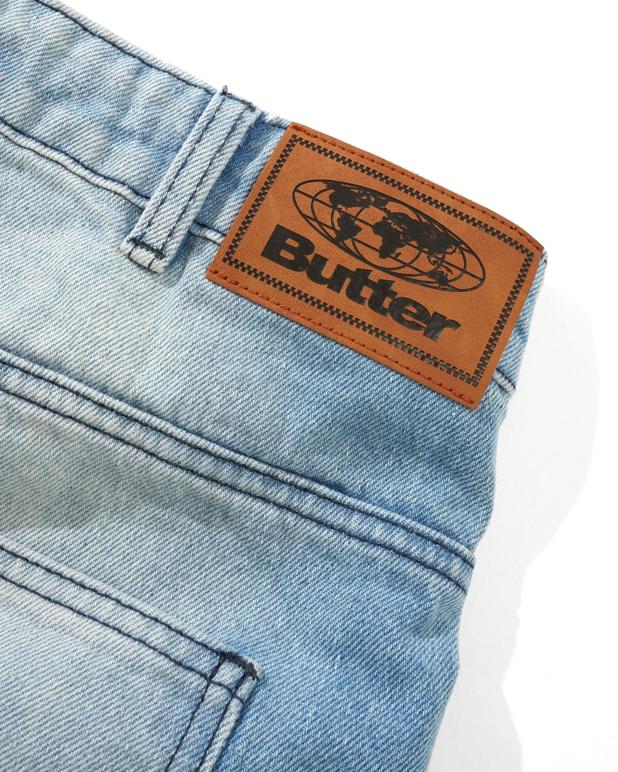 Scribble Denim Jeans, Faded Light Blue sold by Butter product image thumbnail 4