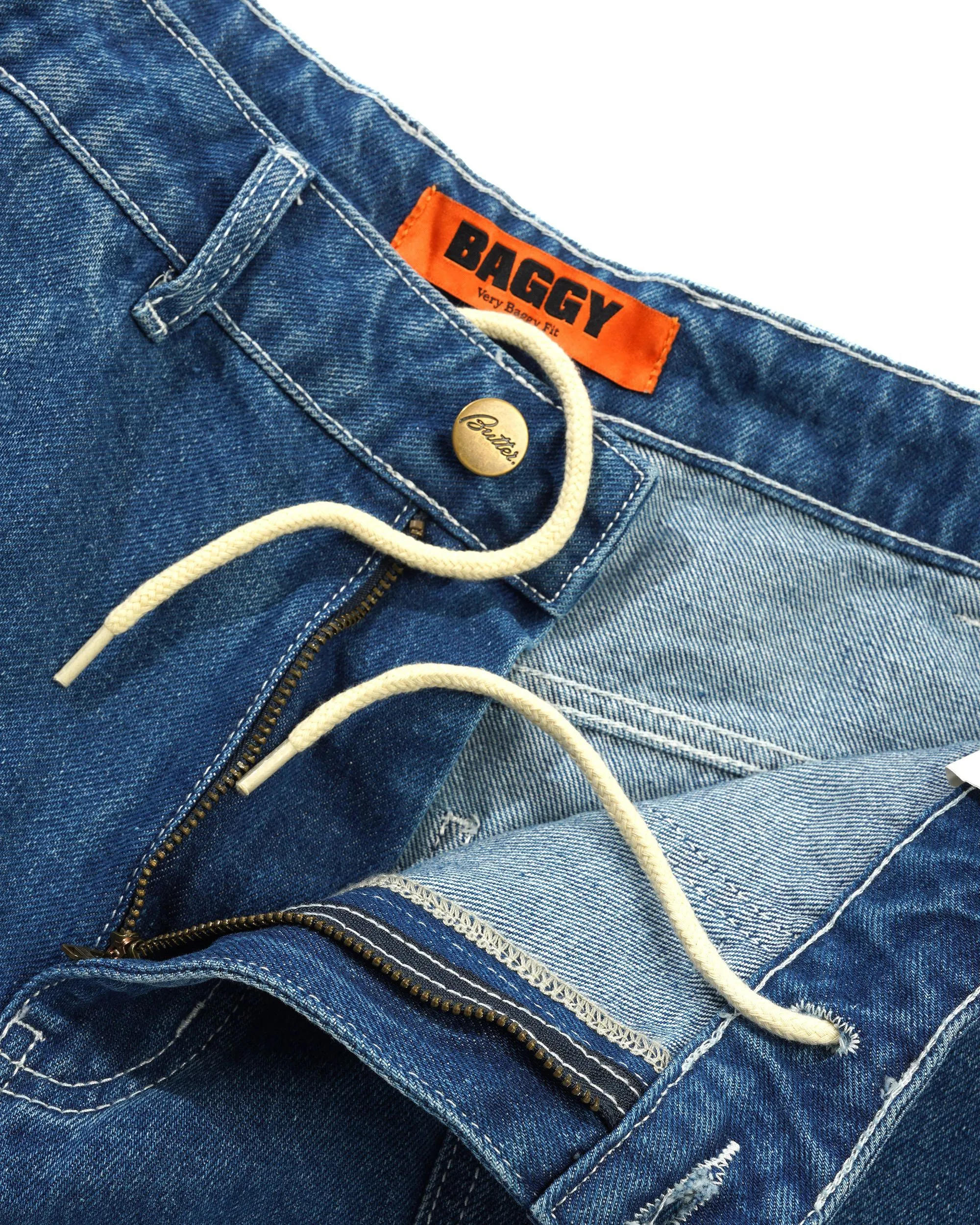 Scribble Denim Jeans, Mid Blue sold by Butter product image thumbnail 4
