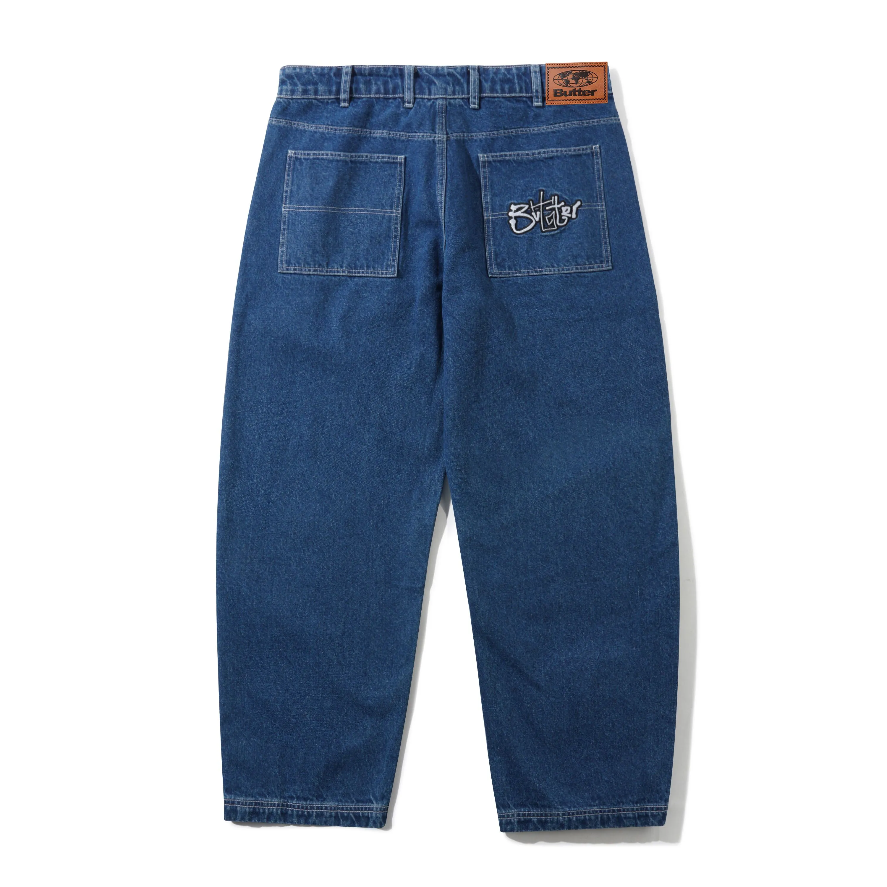 Scribble Denim Jeans, Mid Blue sold by Butter product image thumbnail 2