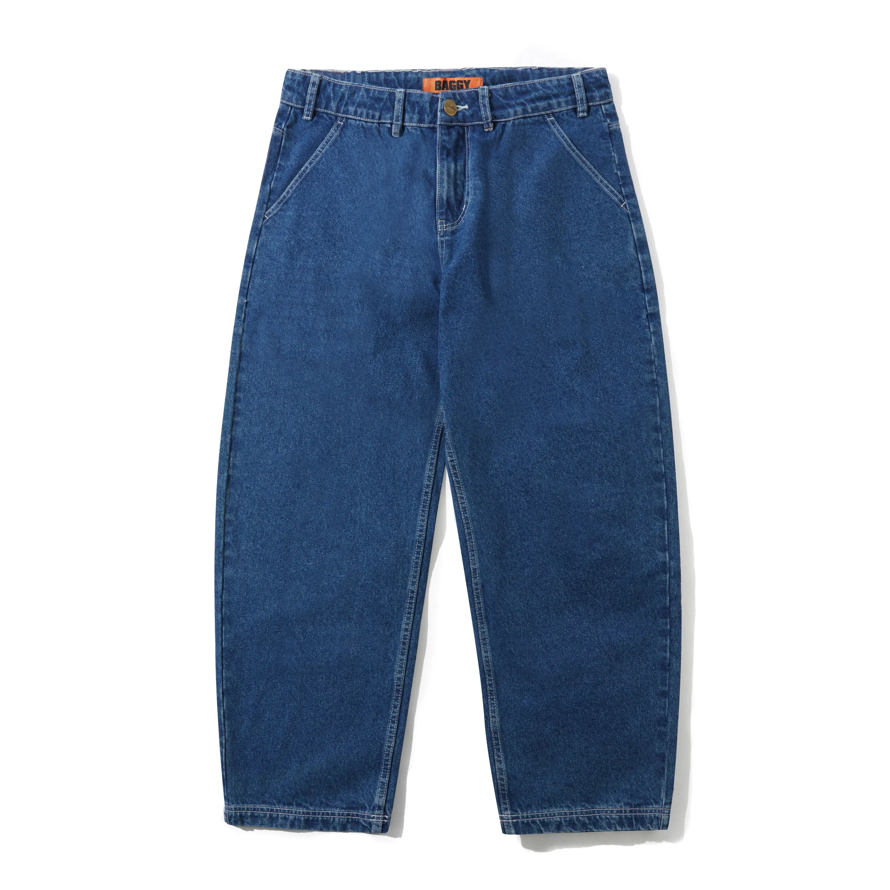 Scribble Denim Jeans, Mid Blue sold by Butter