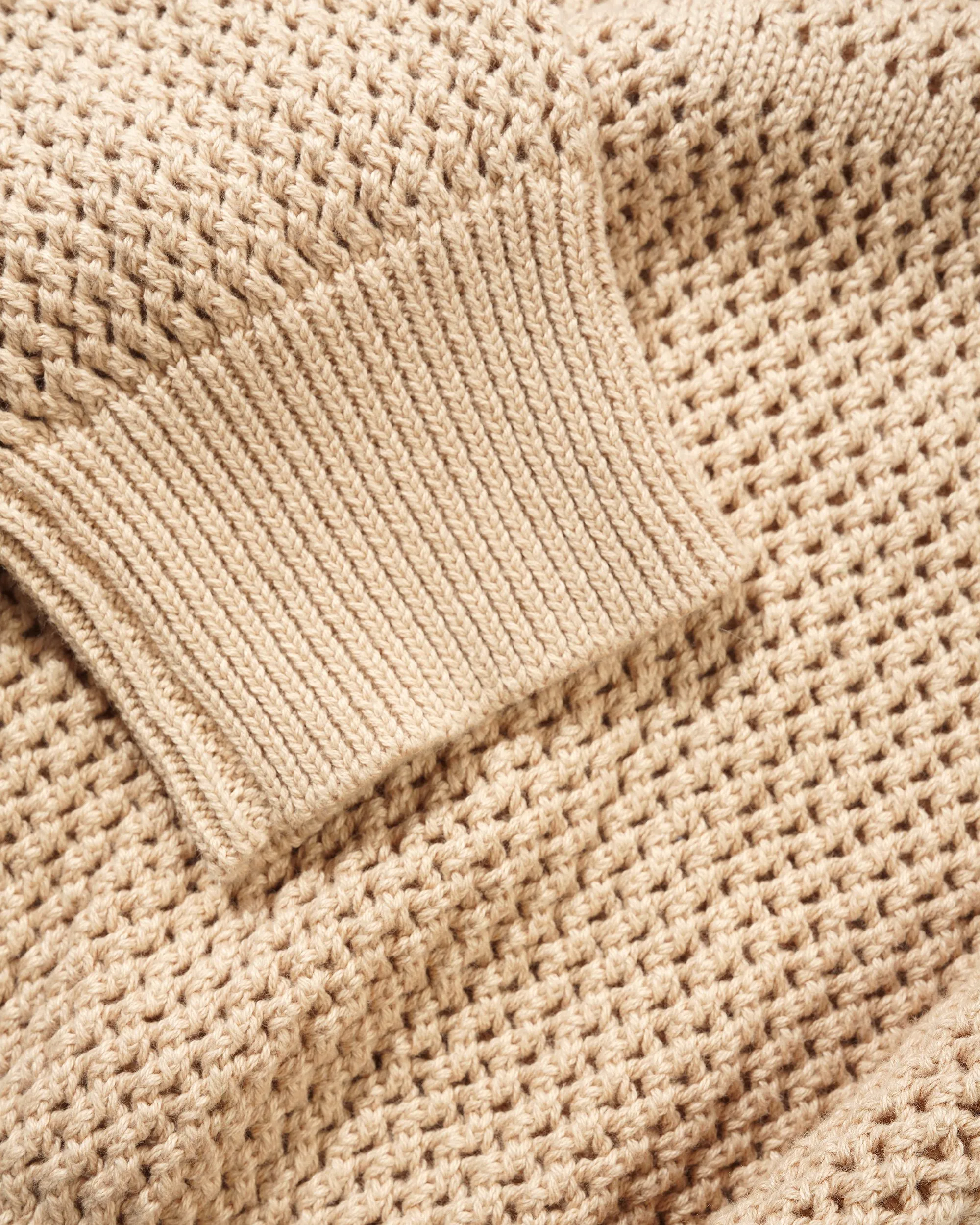 Scribble Knit Sweater, Cream sold by Butter product image thumbnail 3