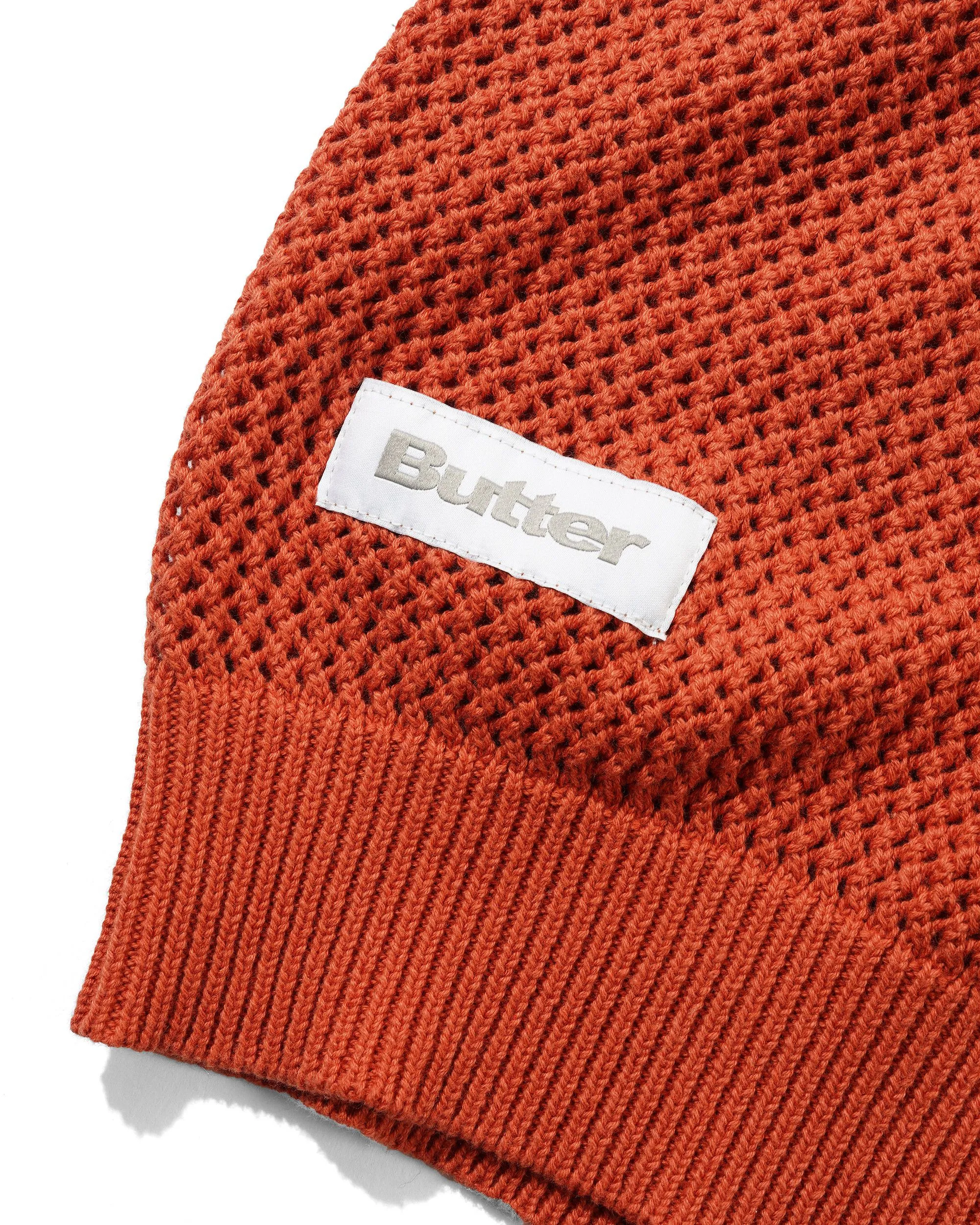 Scribble Knit Sweater, Burnt Orange sold by Butter product image thumbnail 3