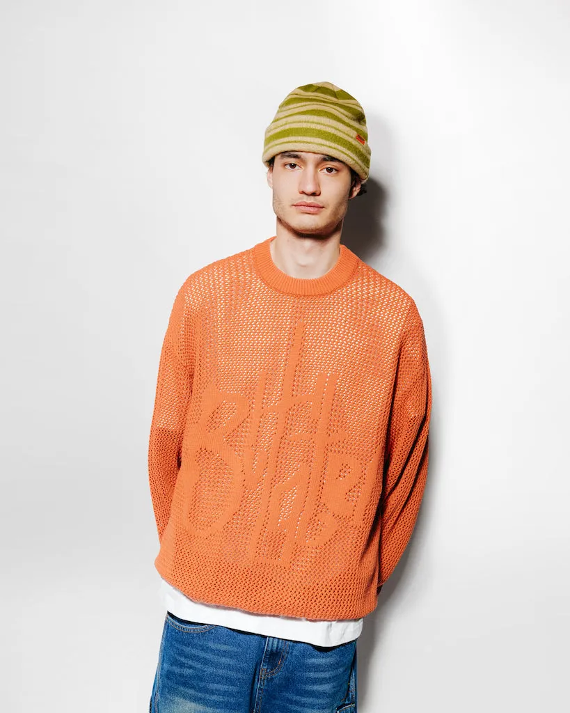 Scribble Knit Sweater, Burnt Orange sold by Butter product image thumbnail 5