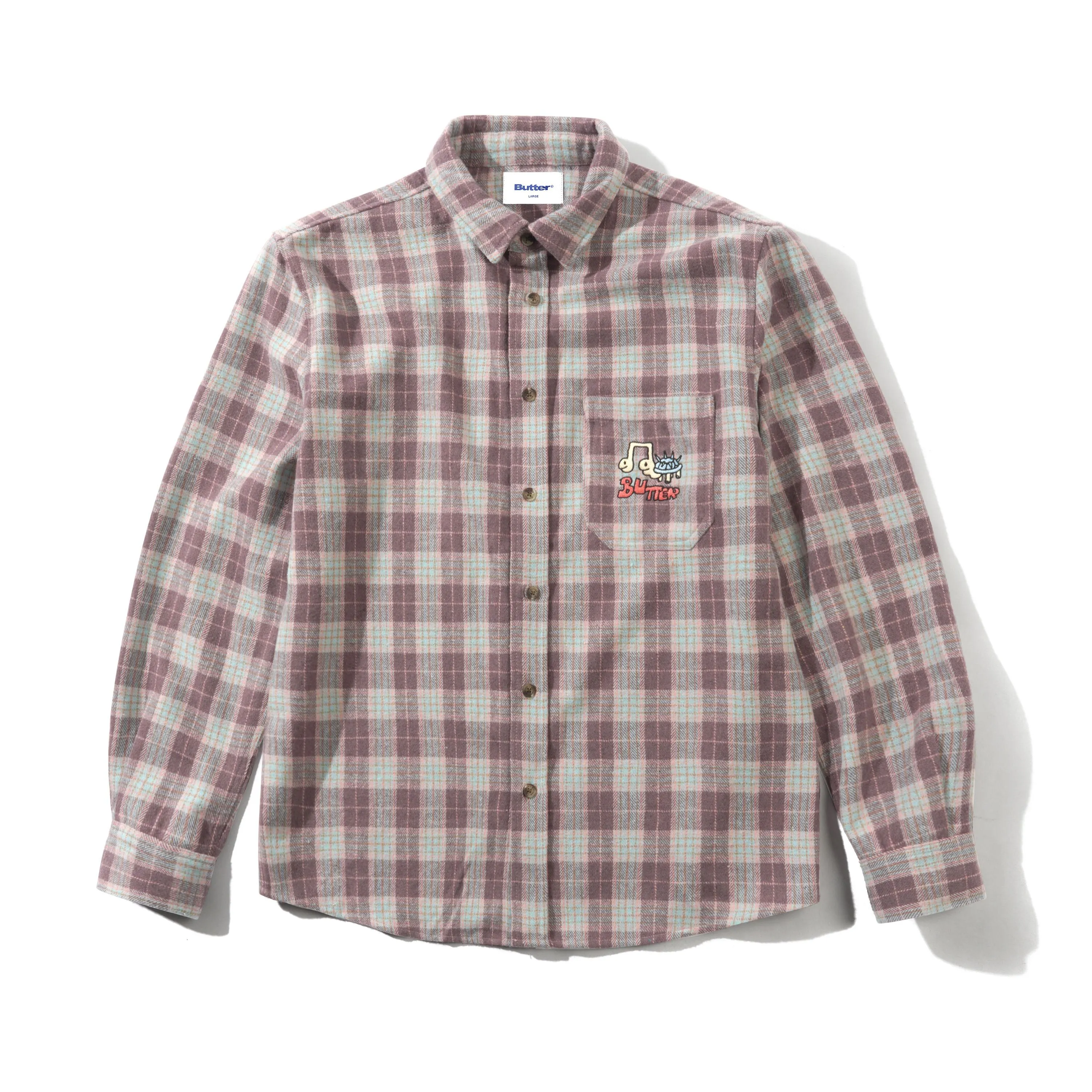 Turtle Shirt, Mauve sold by Butter