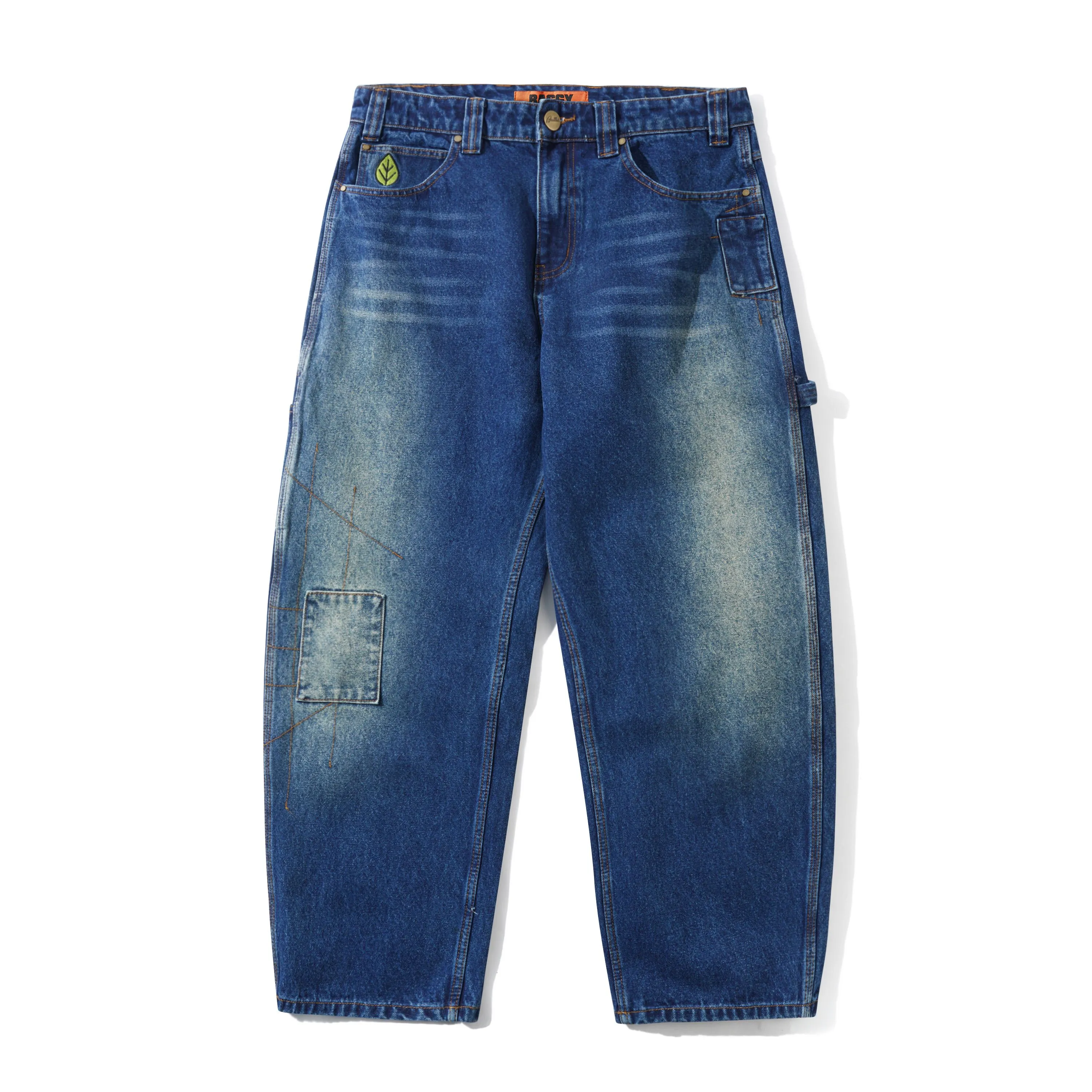 Weathergear Denim Jeans, Repaired Indigo sold by Butter
