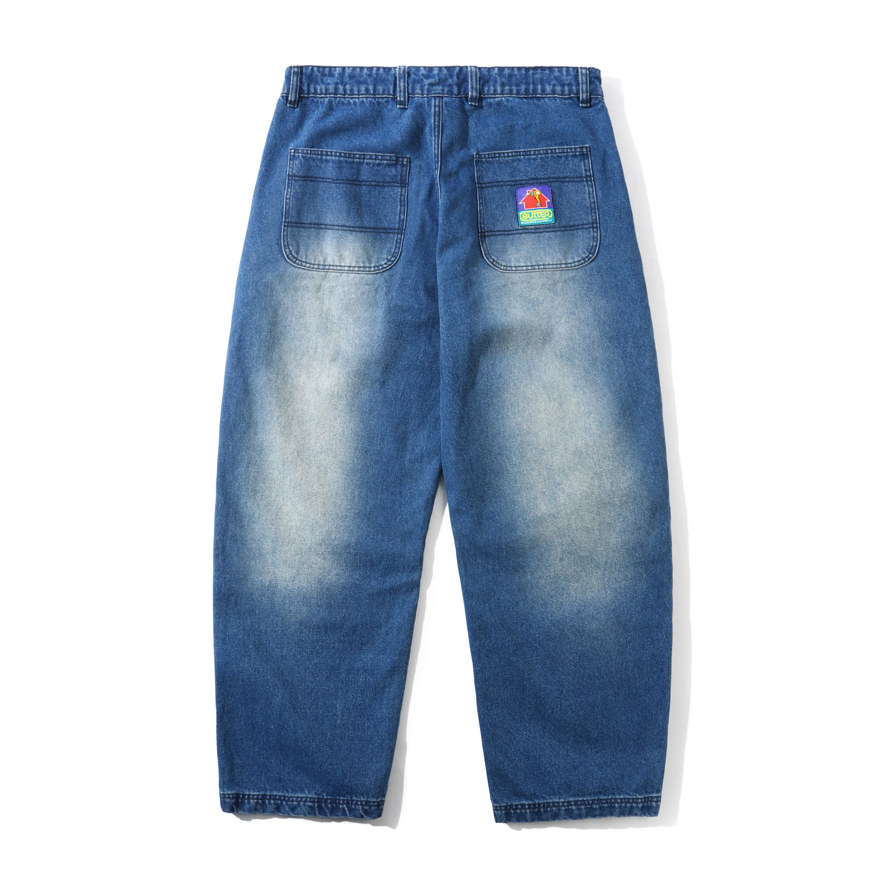 Work Pants, Distressed Indigo sold by Butter product image thumbnail 2