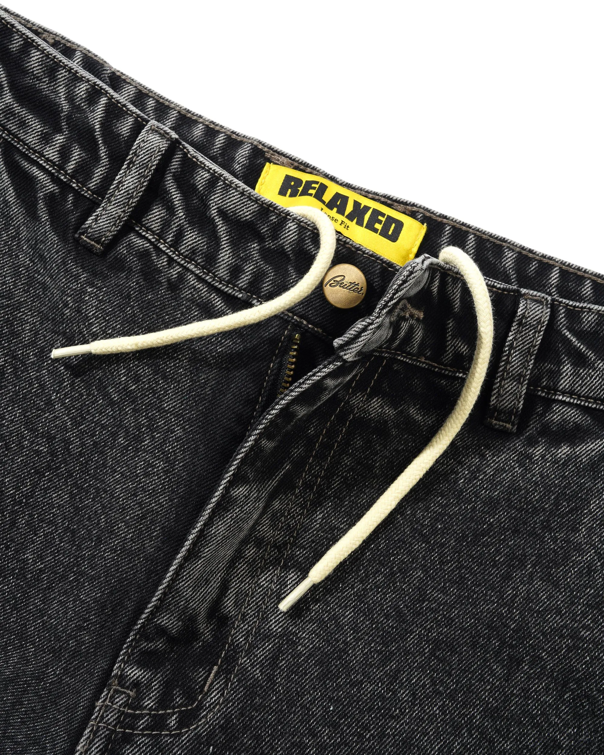 Alpine Denim Jeans, Distressed Black sold by Butter product image thumbnail 5