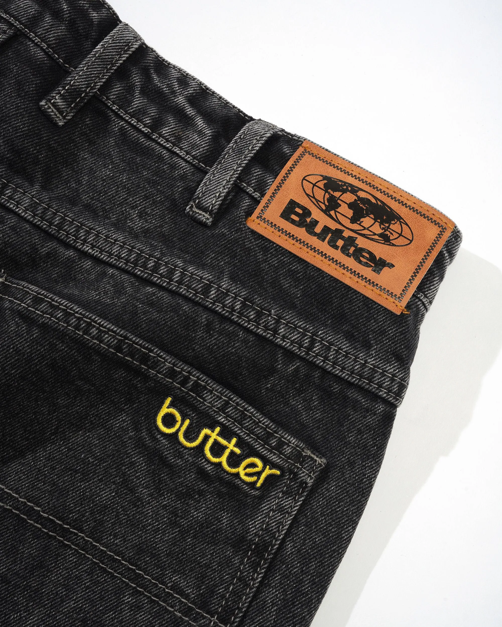 Alpine Denim Jeans, Distressed Black sold by Butter product image thumbnail 3