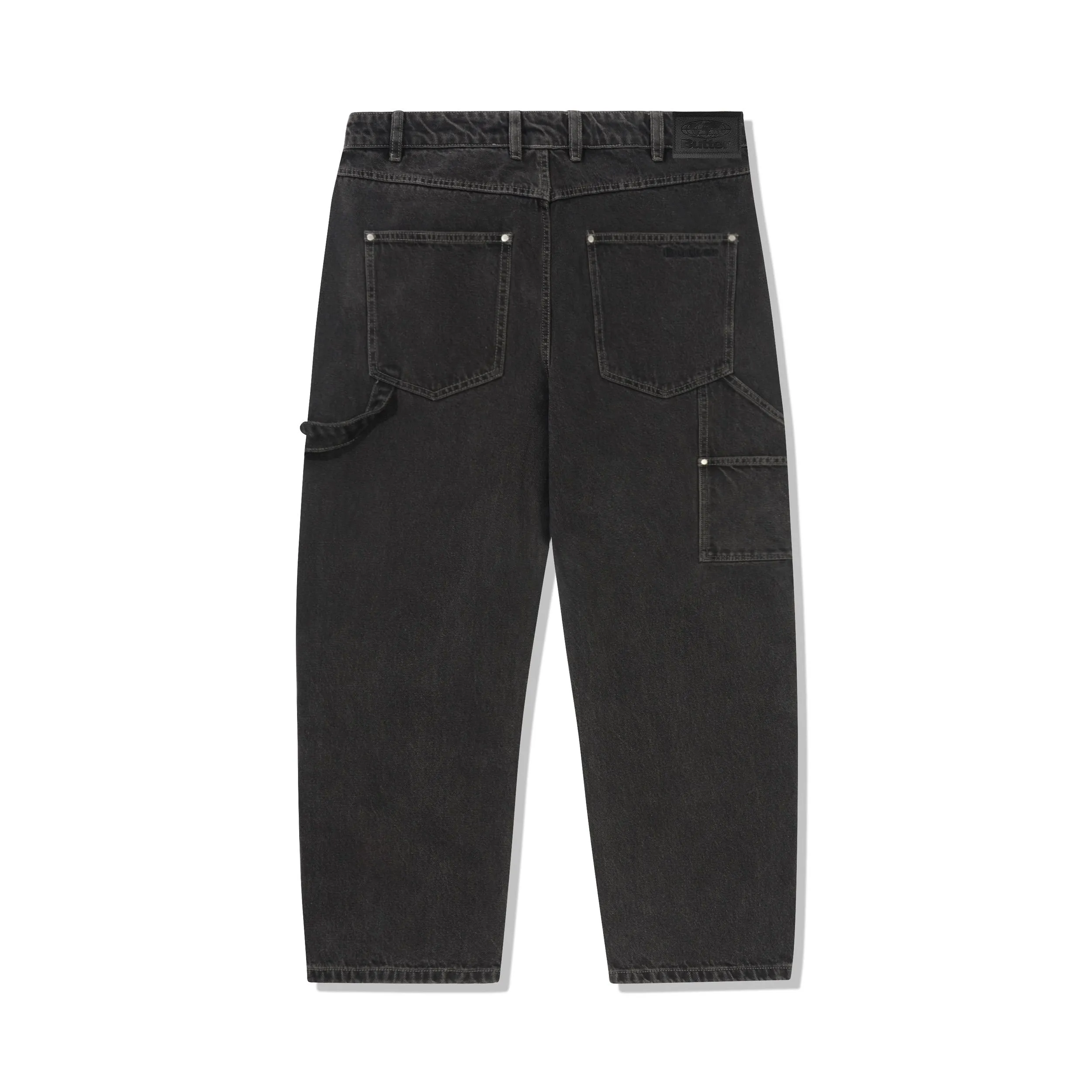 Davide Double Knee Denim Jeans, Washed Black sold by Butter product image thumbnail 2