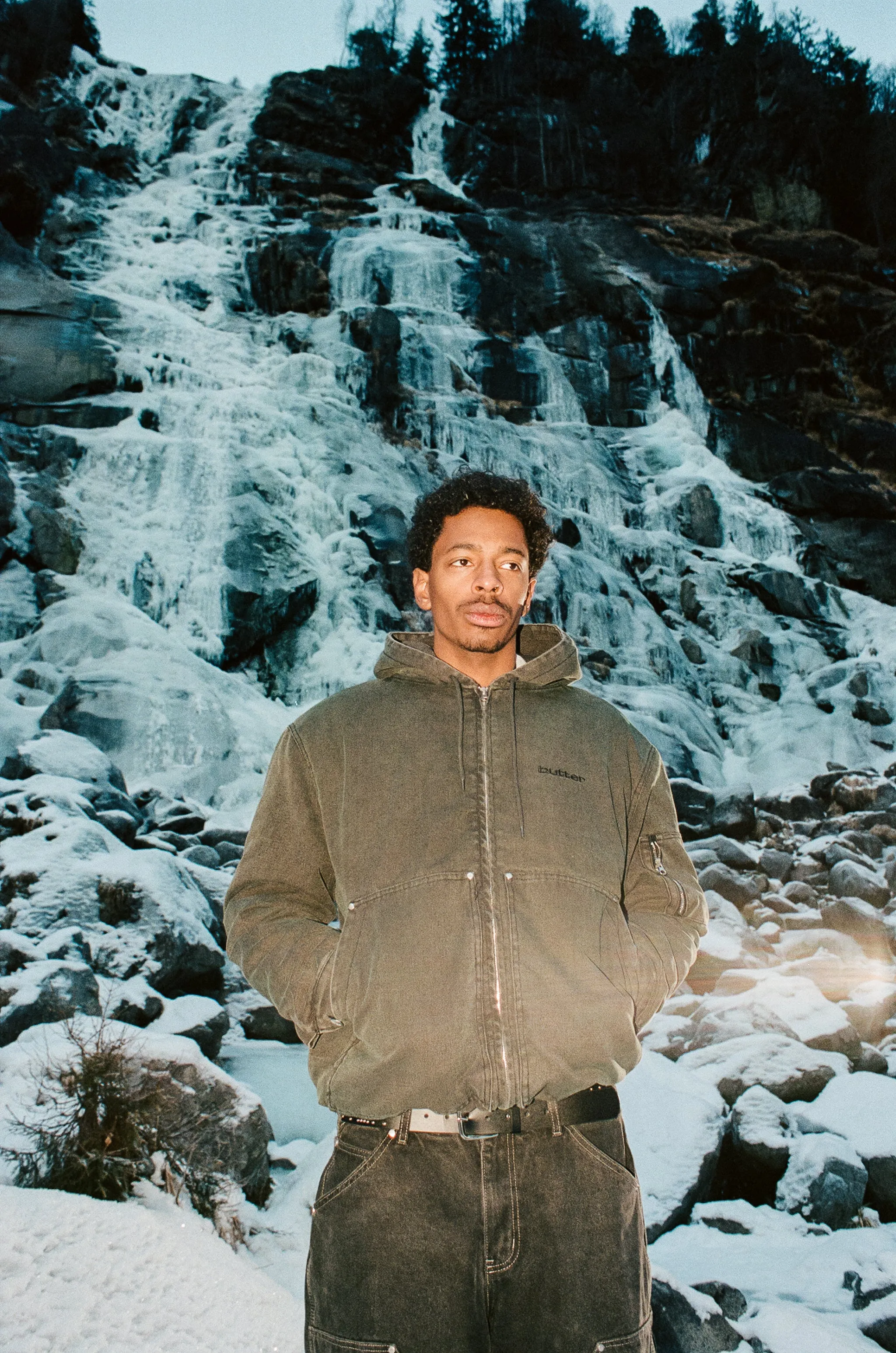 Davide Double Knee Denim Jeans, Washed Black sold by Butter product image thumbnail 5