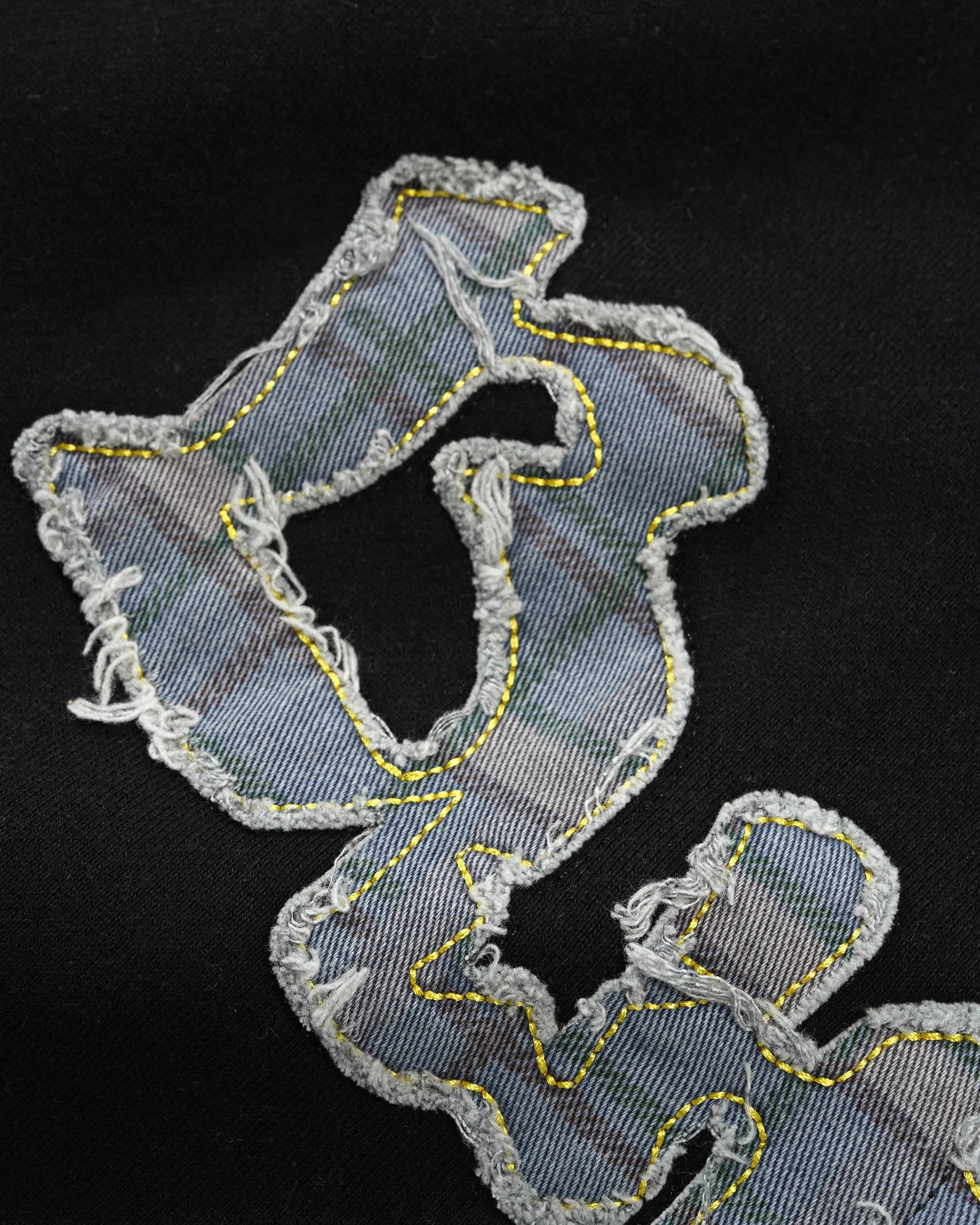 Edge Applique Zip-Thru Hood, Black sold by Butter product image thumbnail 3