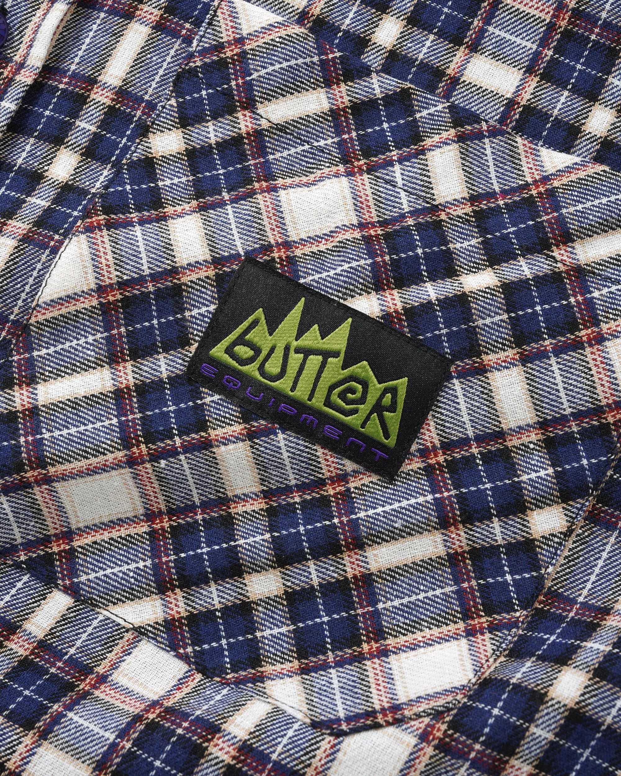 Equipment Plaid Shirt, Navy sold by Butter product image thumbnail 2