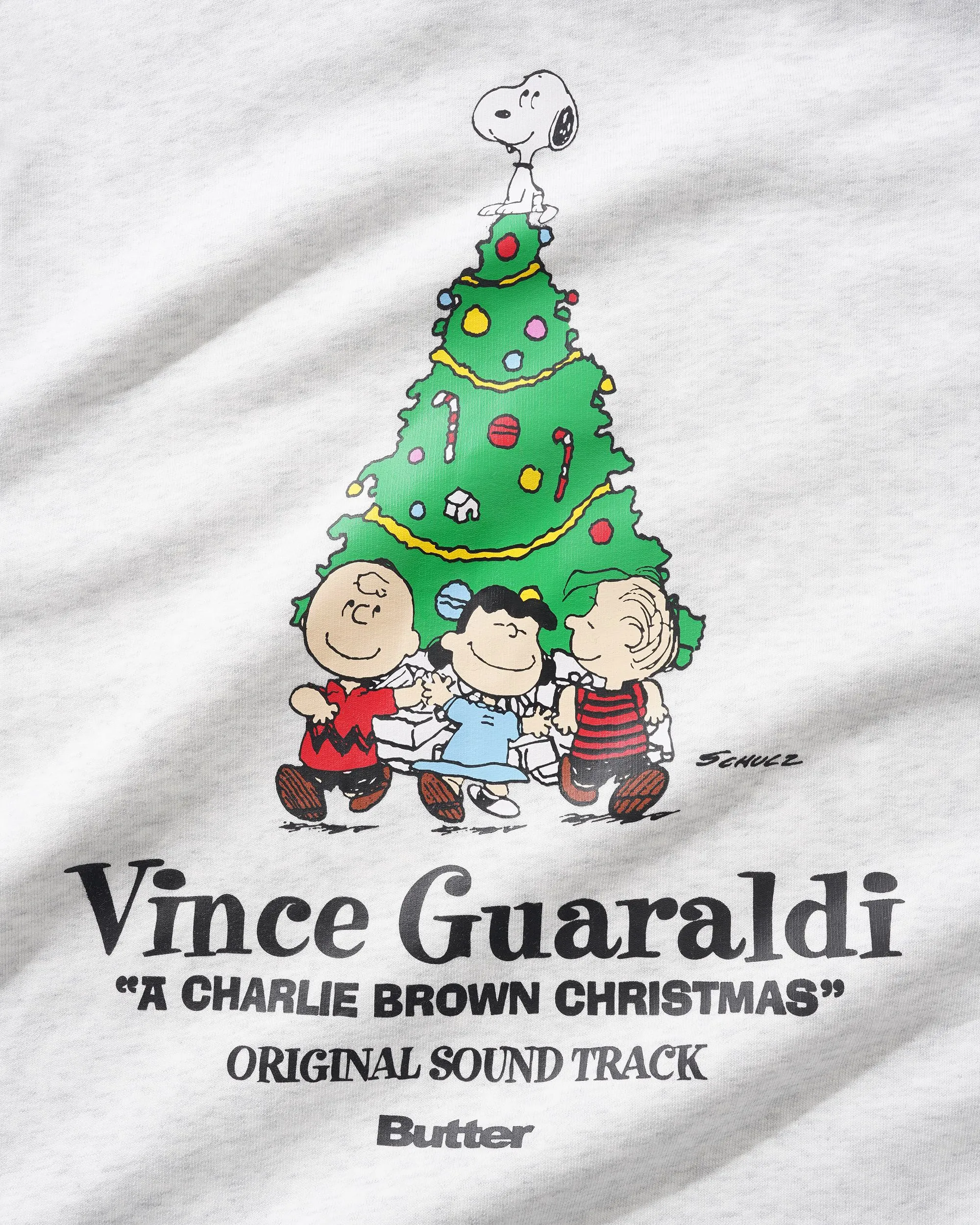 Charlie Brown Christmas Crewneck, Ash sold by Butter product image thumbnail 2