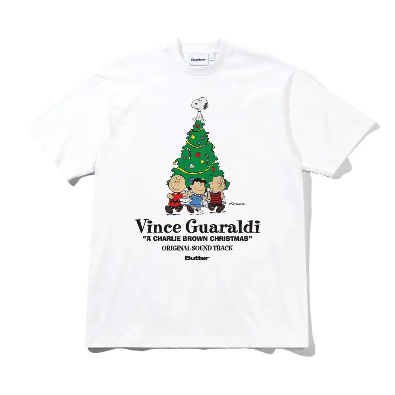 Charlie Brown Christmas Tee, White sold by Butter