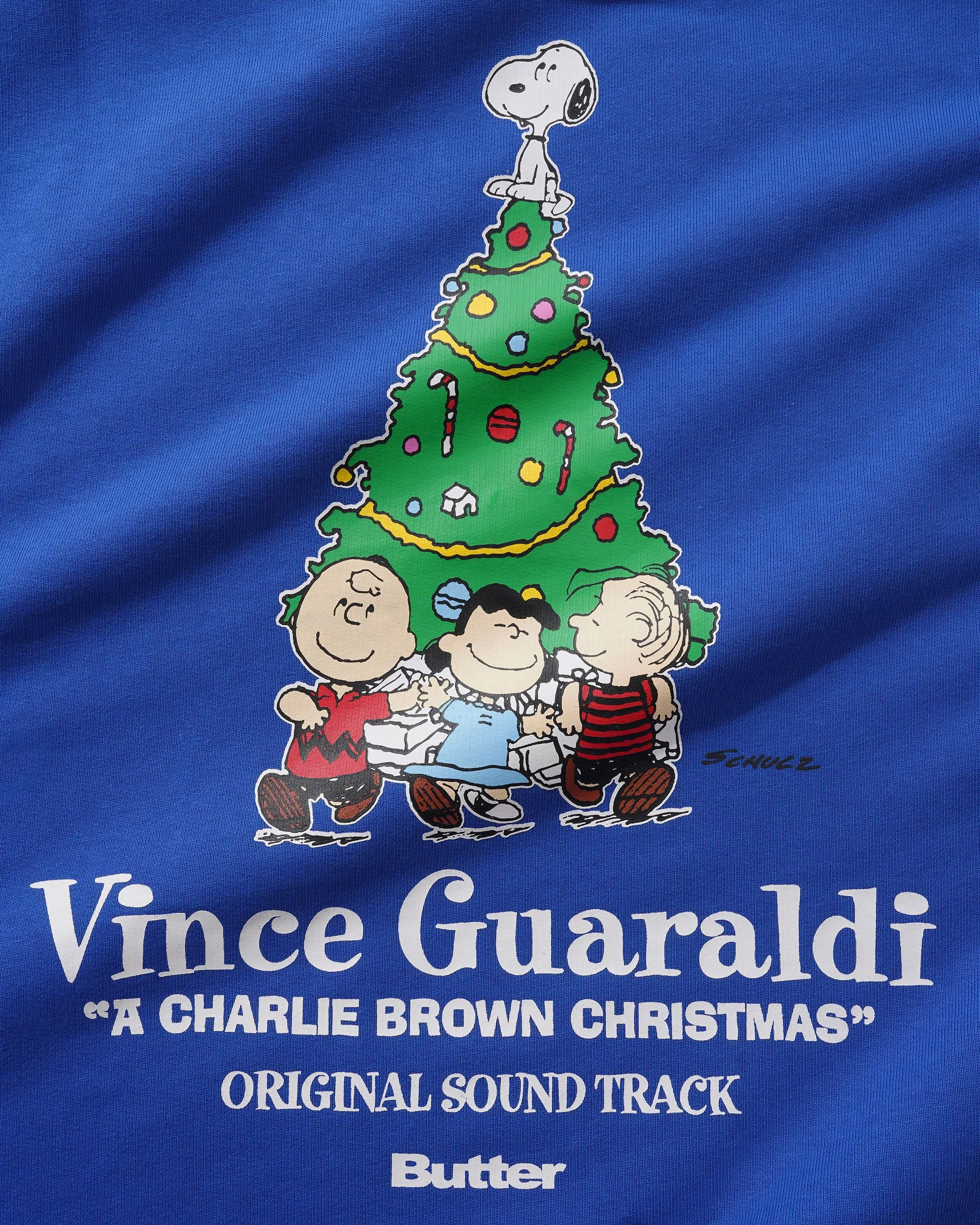 Charlie Brown Christmas Crewneck, Royal Blue sold by Butter product image thumbnail 2