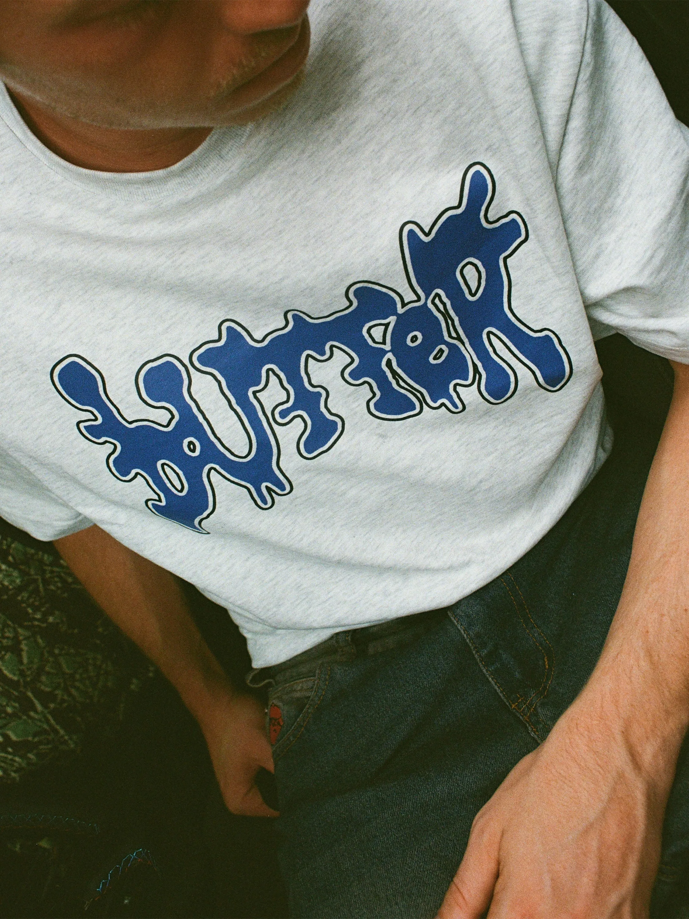 Blotch Tee, White sold by Butter product image thumbnail 2