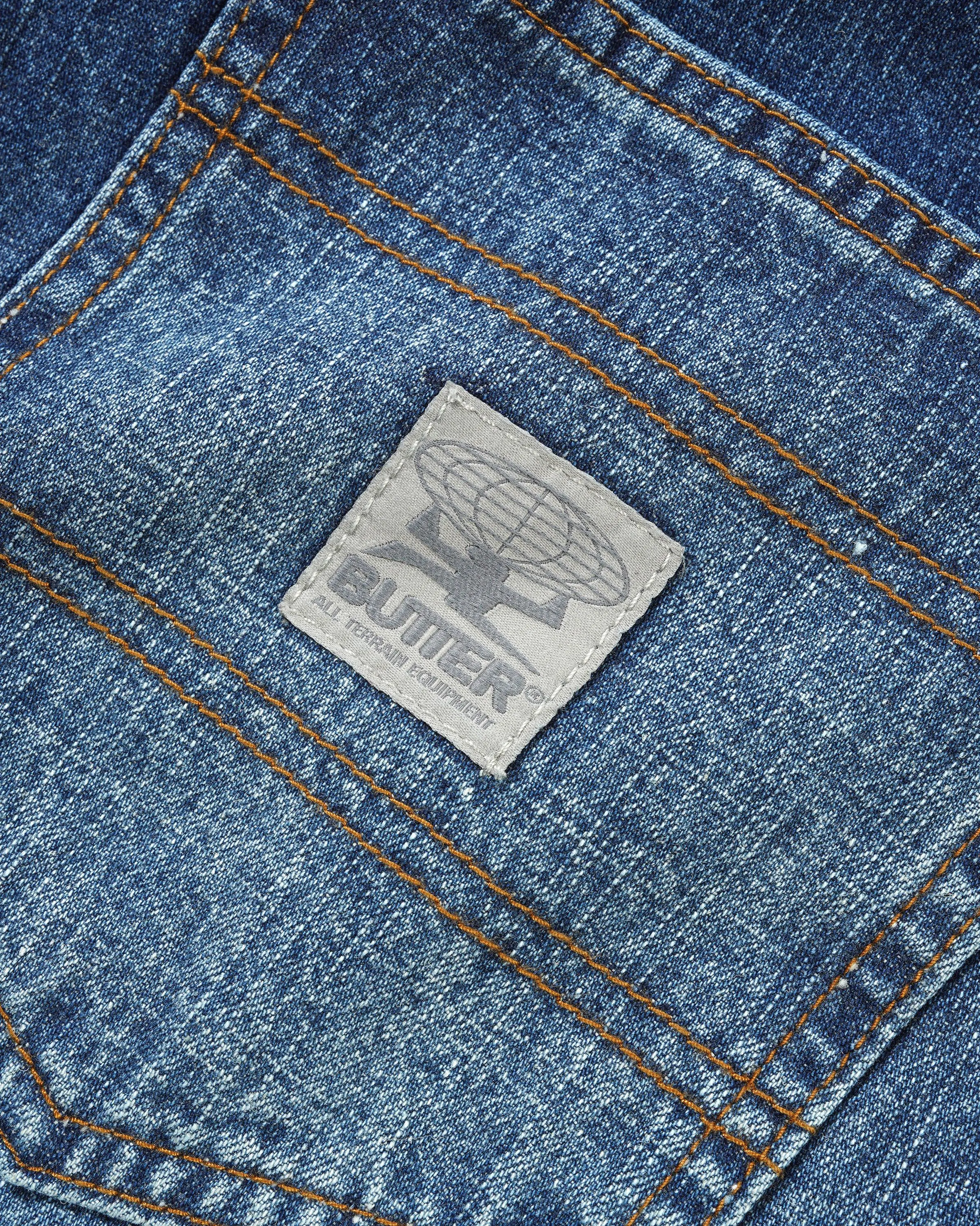 Wide Cut Denim Jeans, Dark Blue Slub sold by Butter product image thumbnail 3