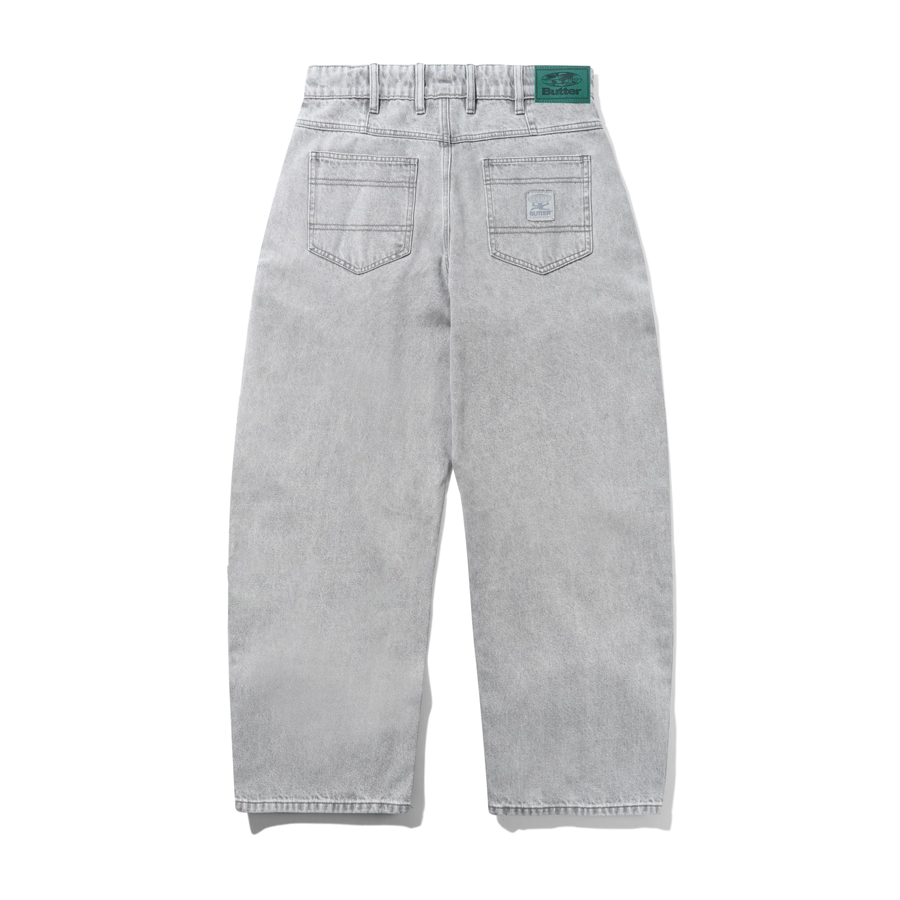 Wide Cut Denim Jeans, Grey Wash sold by Butter product image thumbnail 2