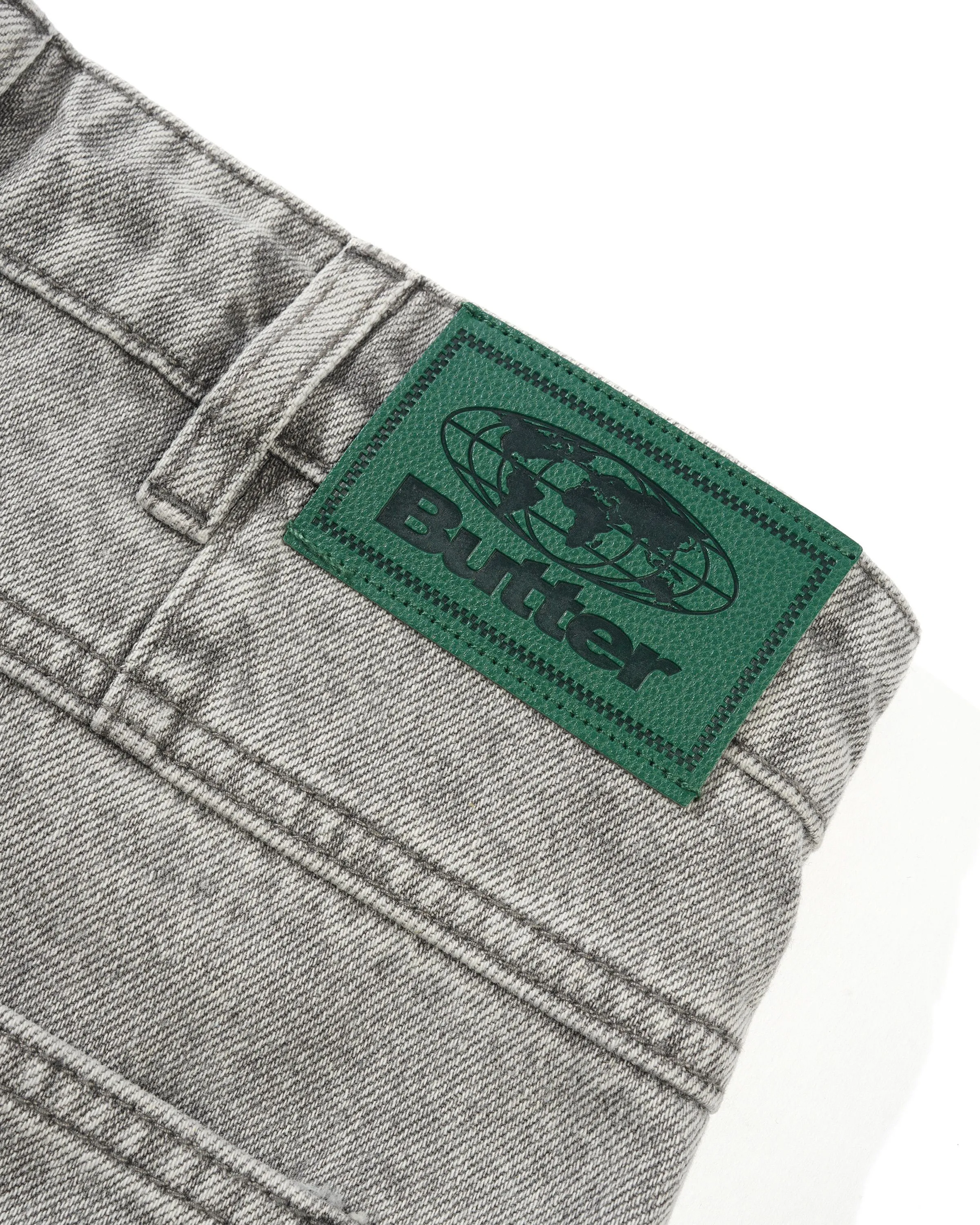 Wide Cut Denim Jeans, Grey Wash sold by Butter product image thumbnail 4
