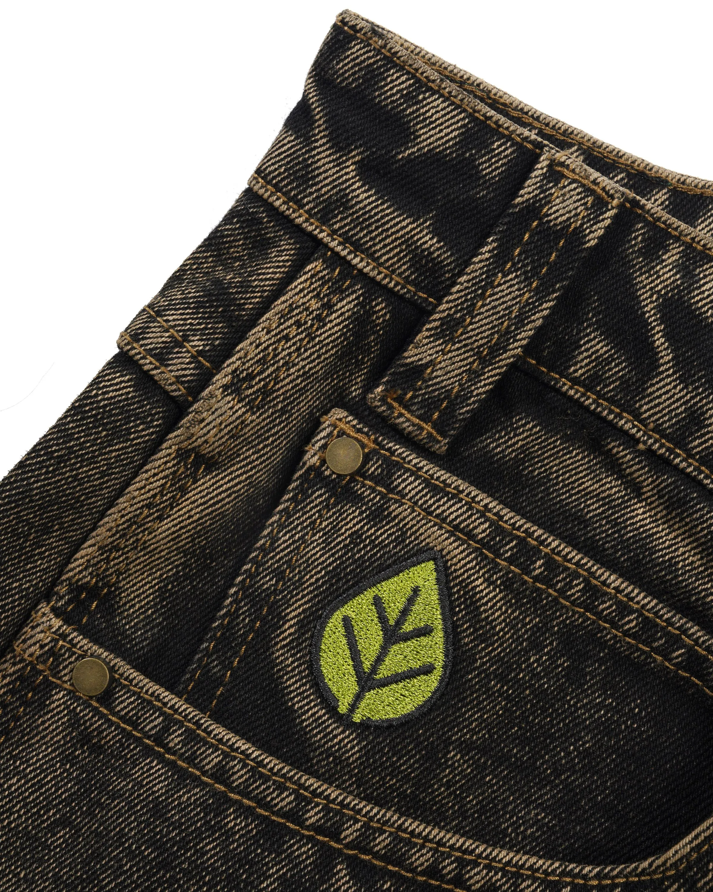 Weathergear Denim Shorts, Brown Tint sold by Butter product image thumbnail 4