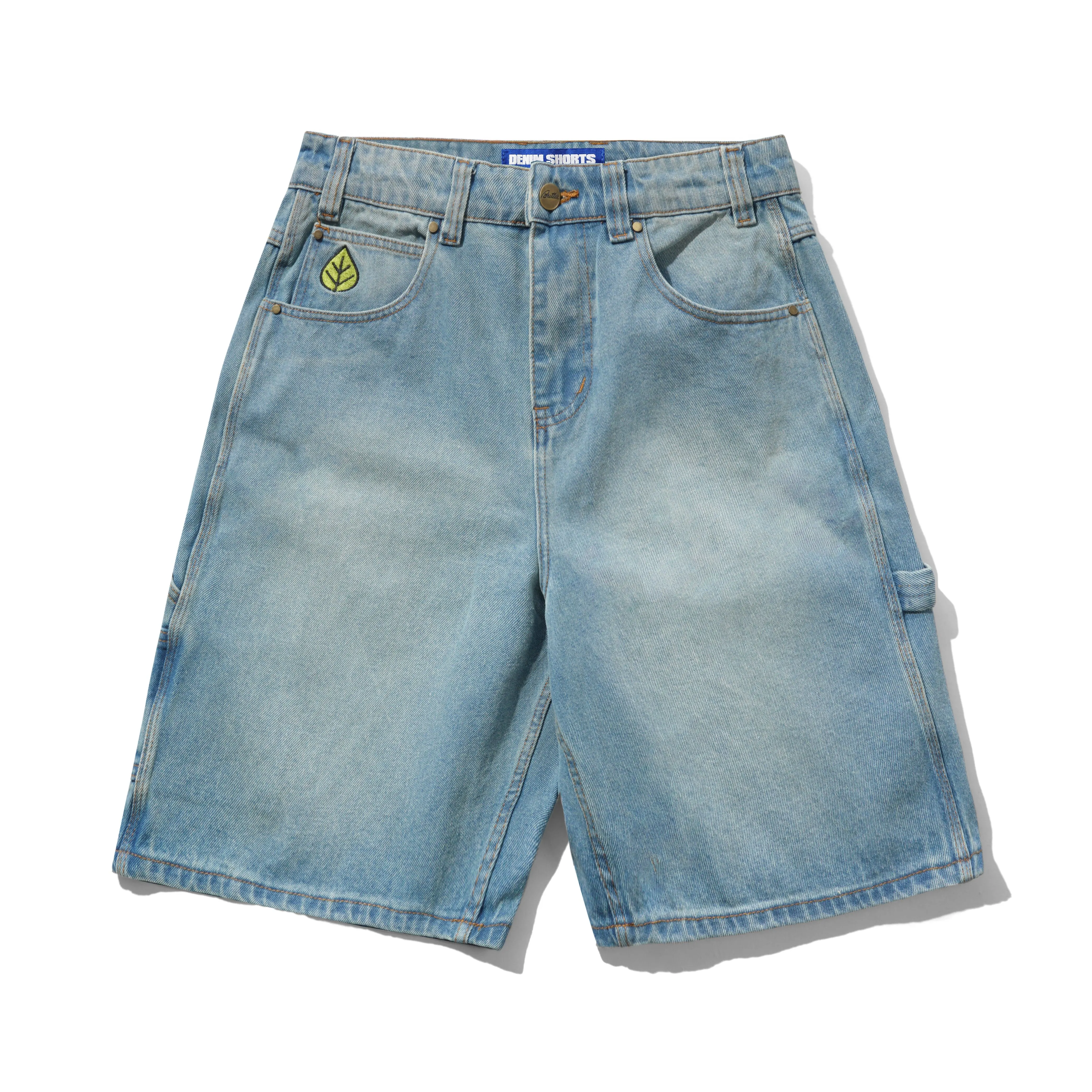 Weathergear Denim Shorts, Distressed Indigo sold by Butter