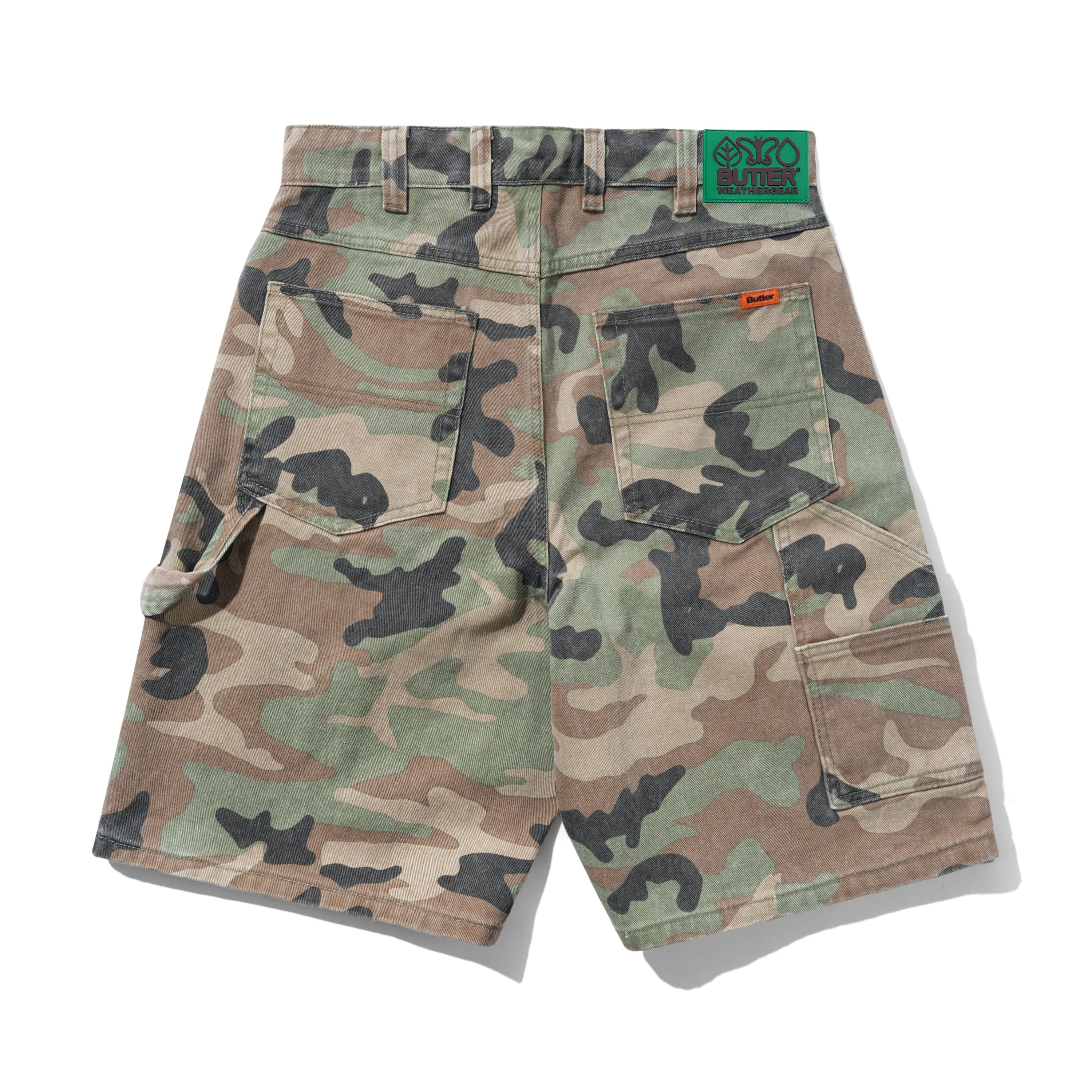 Weathergear Denim Shorts, Woodland Camo sold by Butter product image thumbnail 2