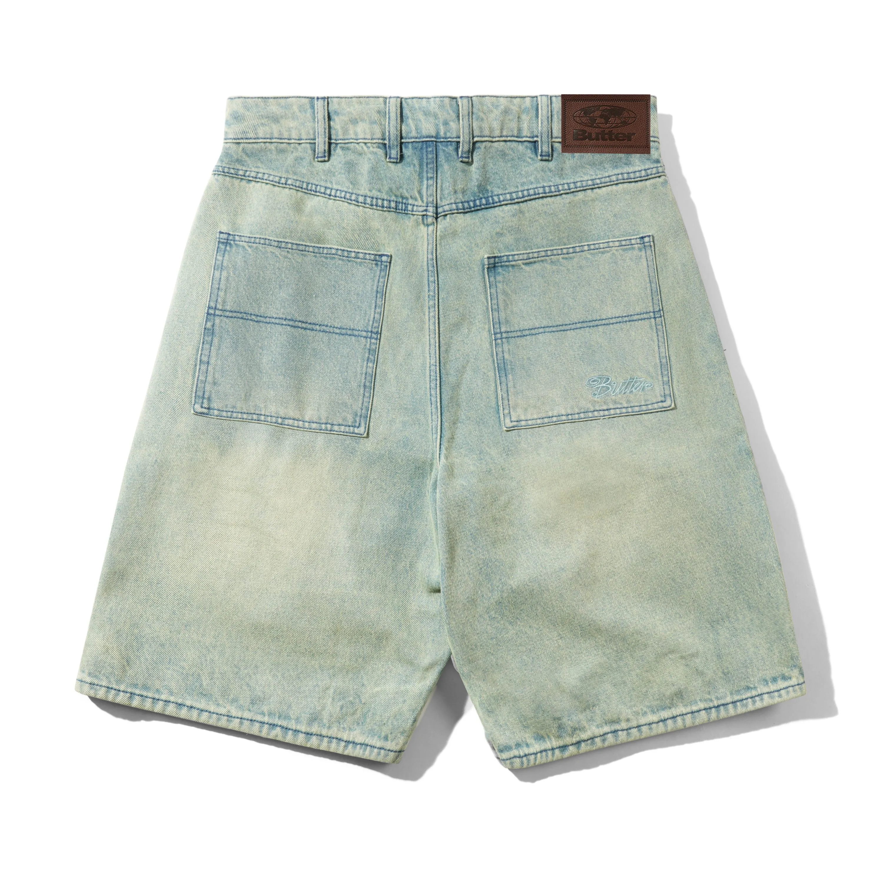 Trim Denim Shorts, Sunfade Blue sold by Butter product image thumbnail 2