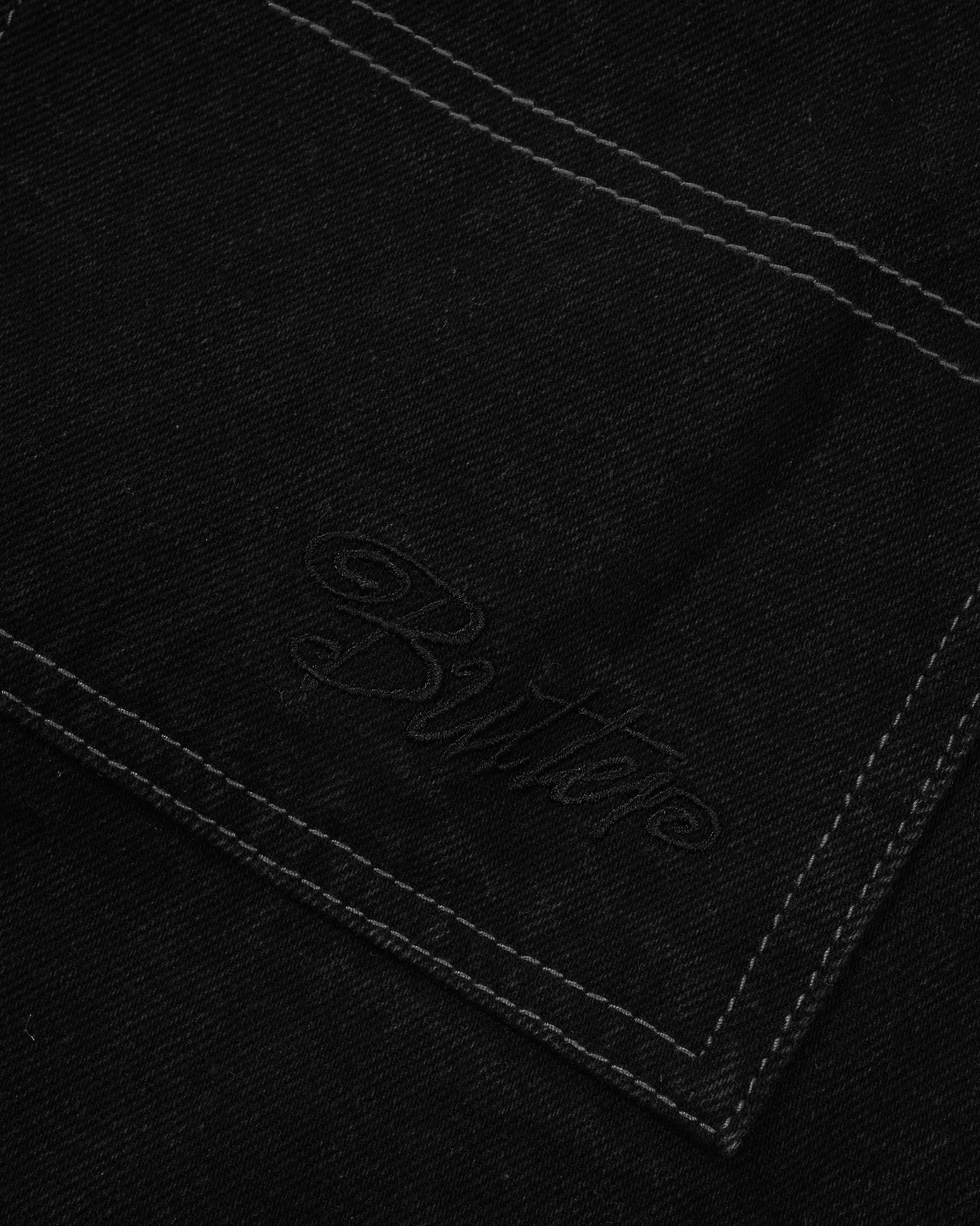 Trim Denim Shorts, Rinsed Black sold by Butter product image thumbnail 3
