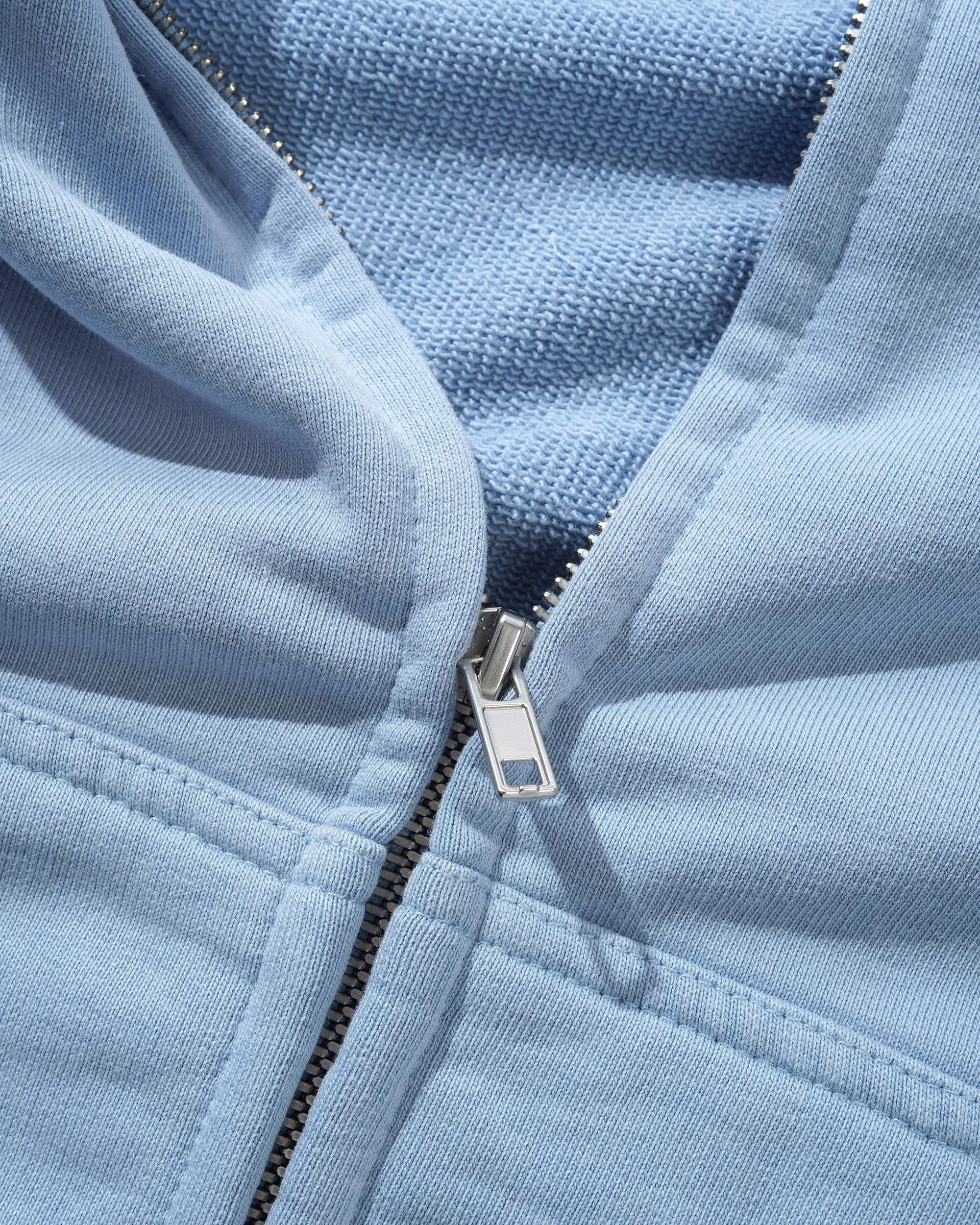 Scrawling Zip-Thru Hood, Washed Ocean sold by Butter product image thumbnail 5