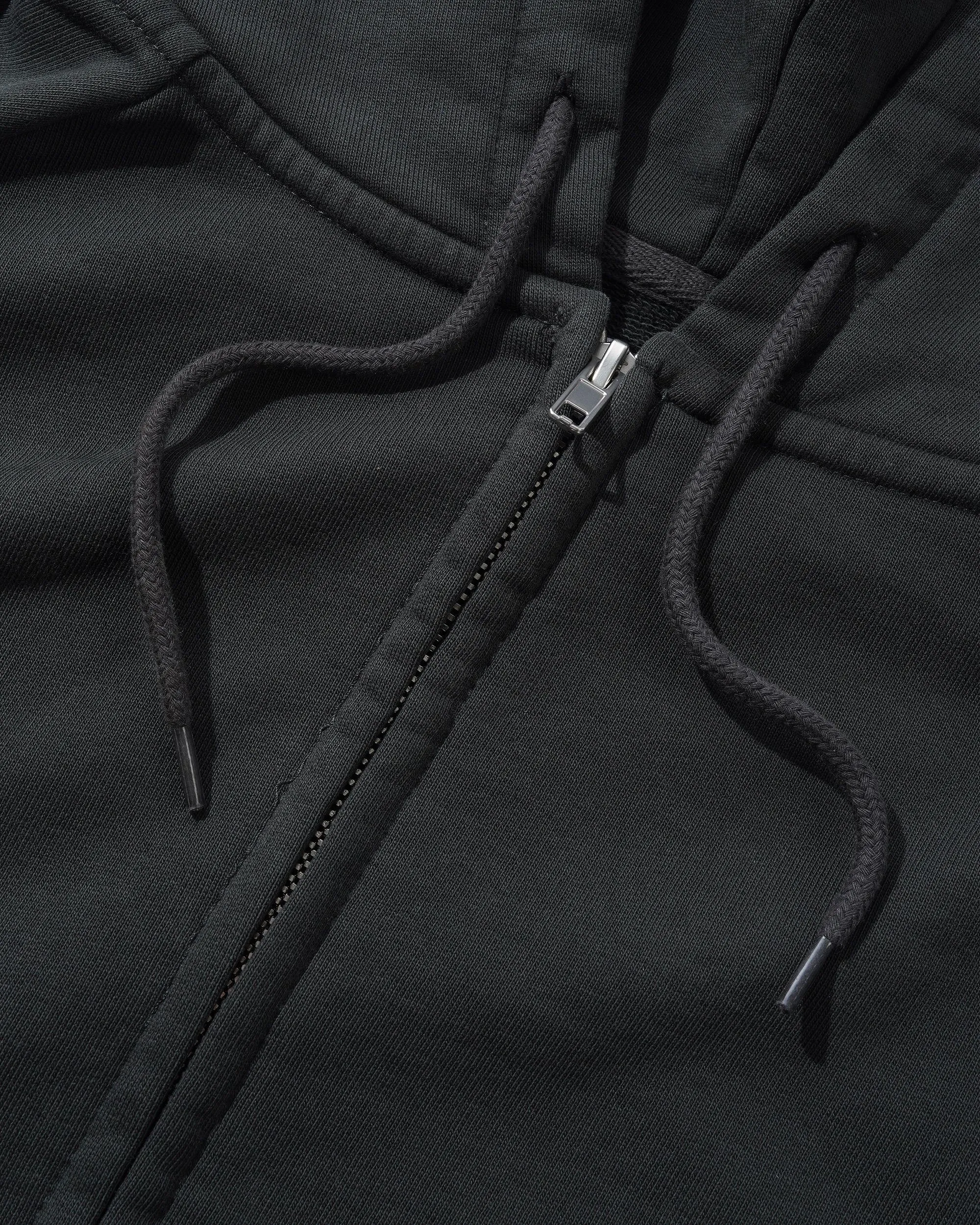 Scrawling Zip-Thru Hood, Washed Midnight sold by Butter product image thumbnail 5