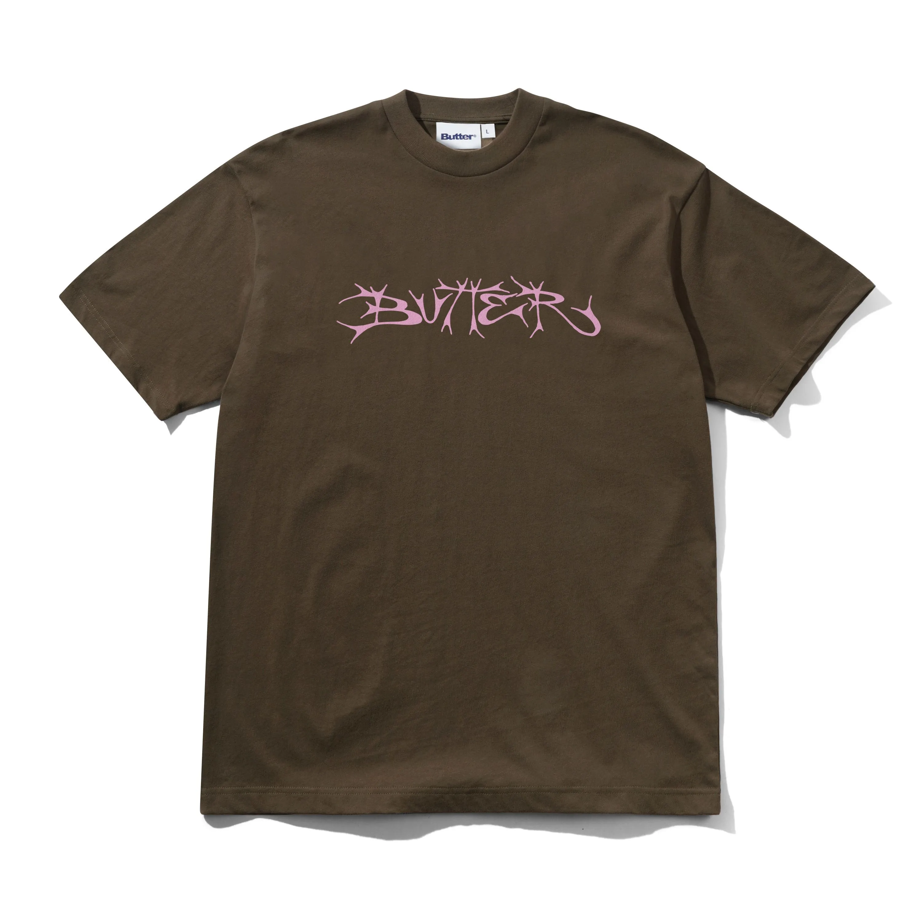 Scrawling Tee, Chestnut sold by Butter