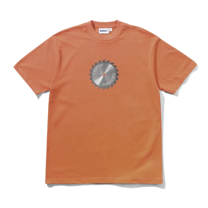 Saw Blade Tee, Rust made by Butter