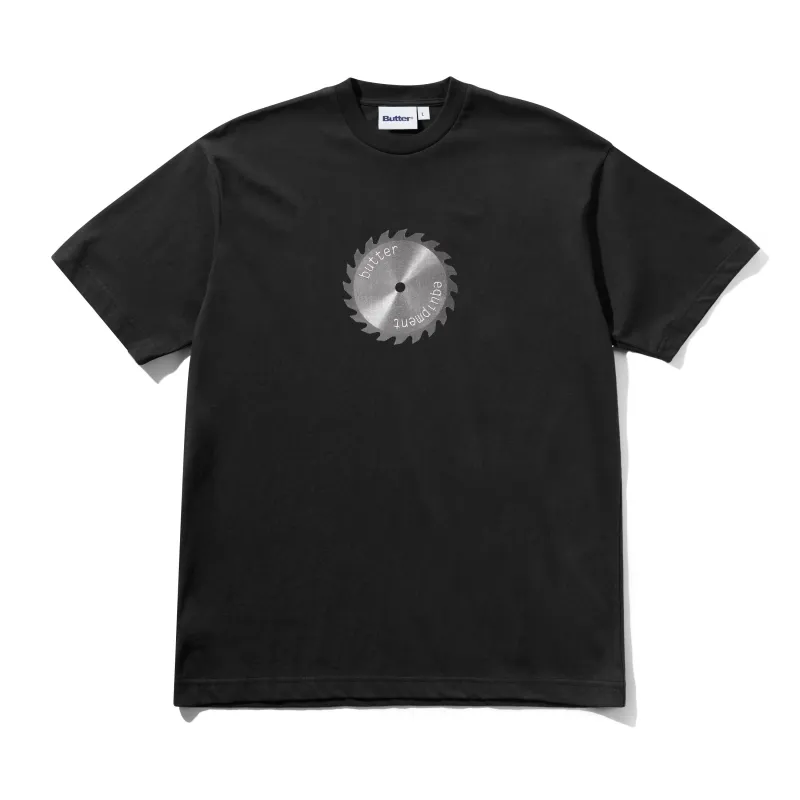 Saw Blade Tee, Black made by Butter