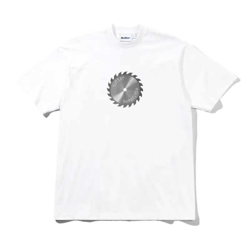 Saw Blade Tee, White made by Butter
