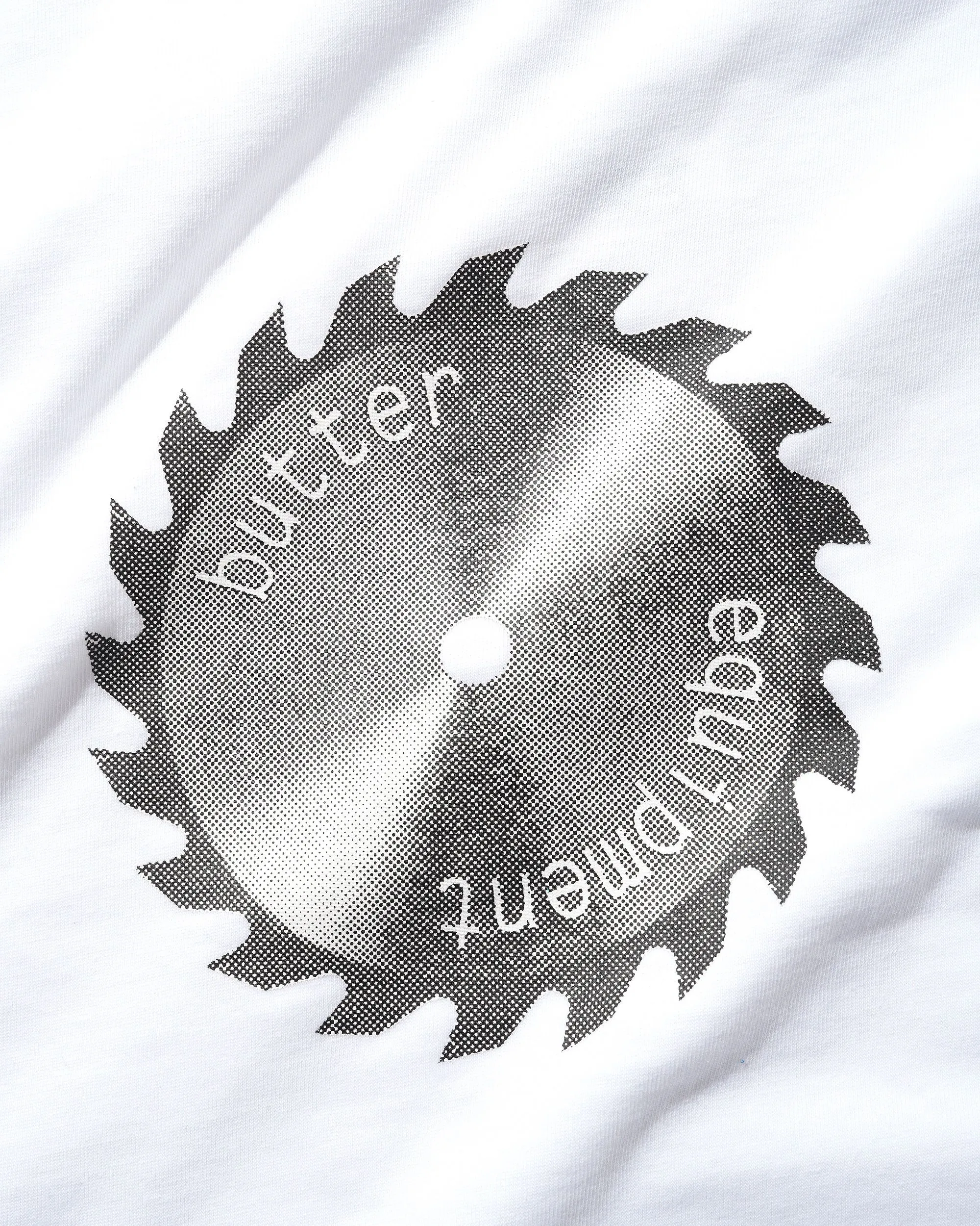 Saw Blade Tee, White sold by Butter product image thumbnail 2
