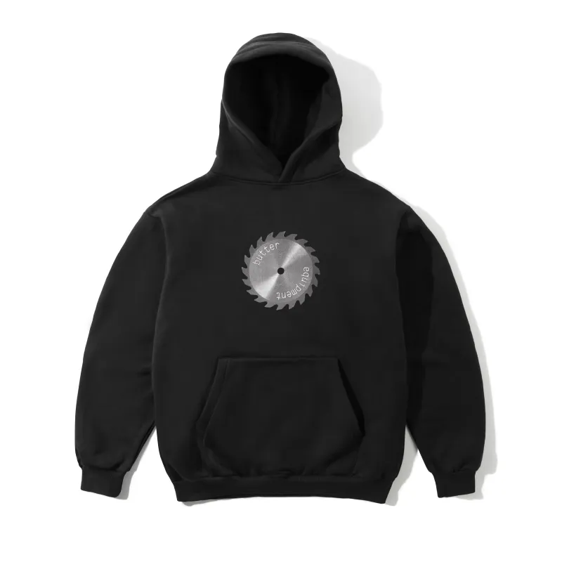 Saw Blade Pullover Hood, Black sold by Butter