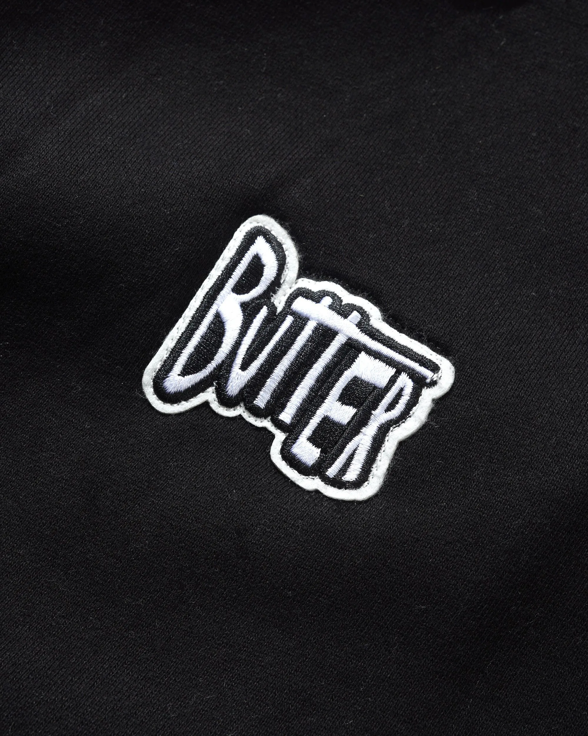 Pile Lined Zip-Thru Hood, Black sold by Butter product image thumbnail 2