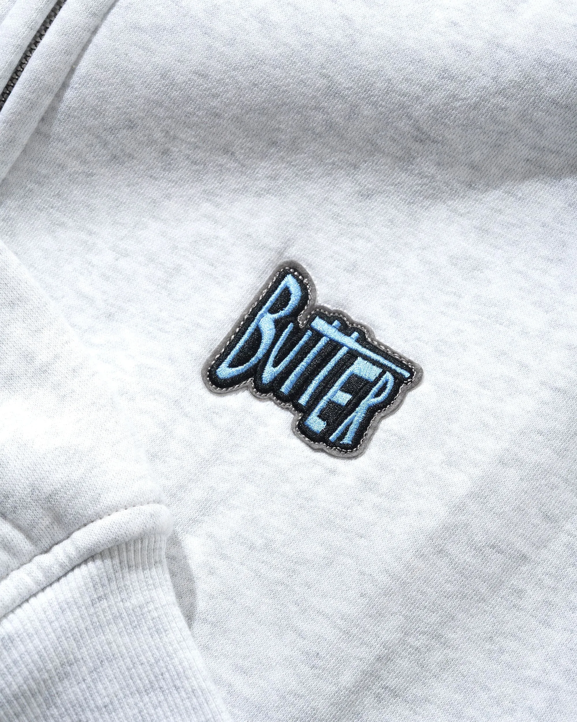 Pile Lined Zip-Thru Hood, Ash sold by Butter product image thumbnail 2