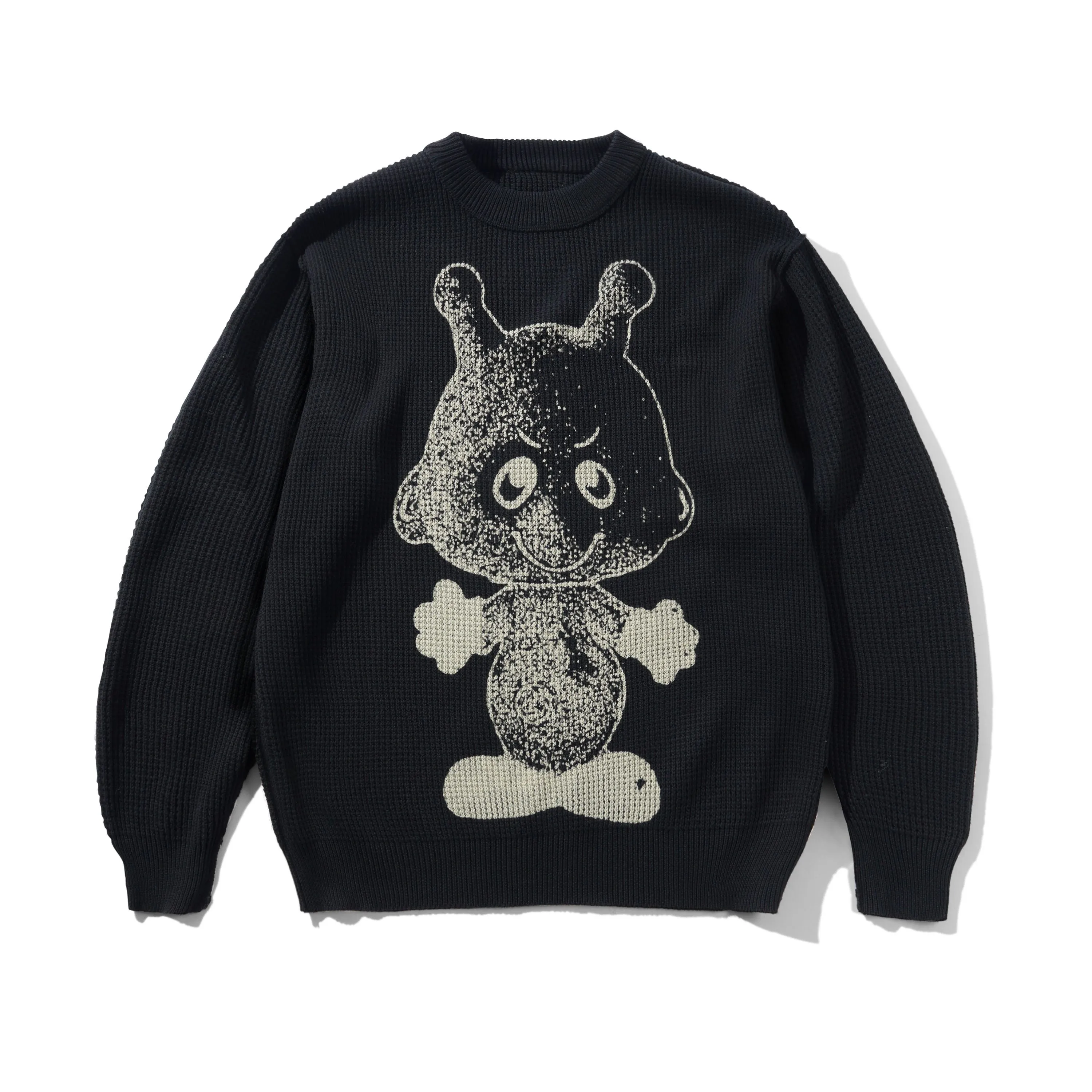 Newcomer Reversible Knit Sweater, Black sold by Butter product image thumbnail 2