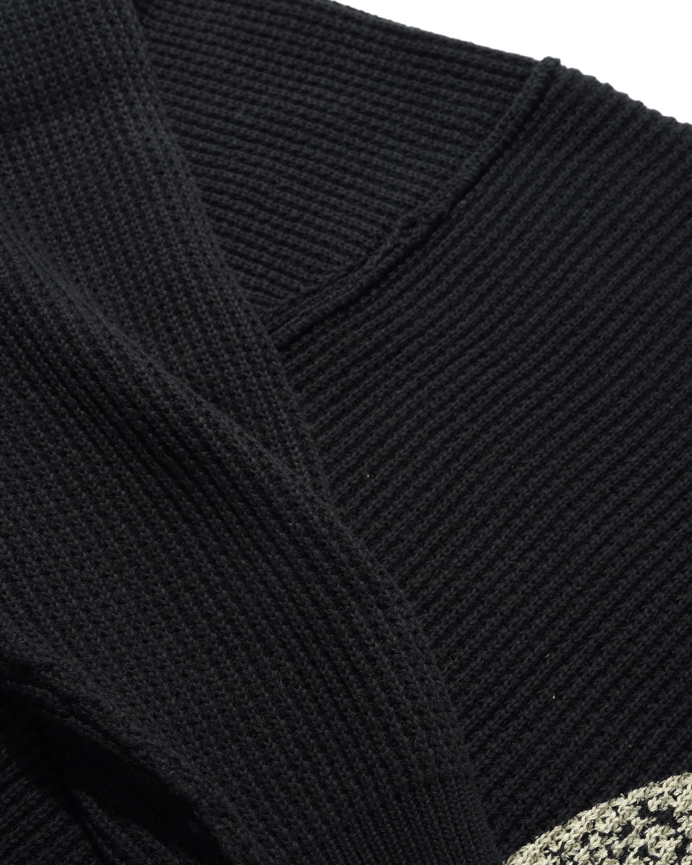 Newcomer Reversible Knit Sweater, Black sold by Butter product image thumbnail 4