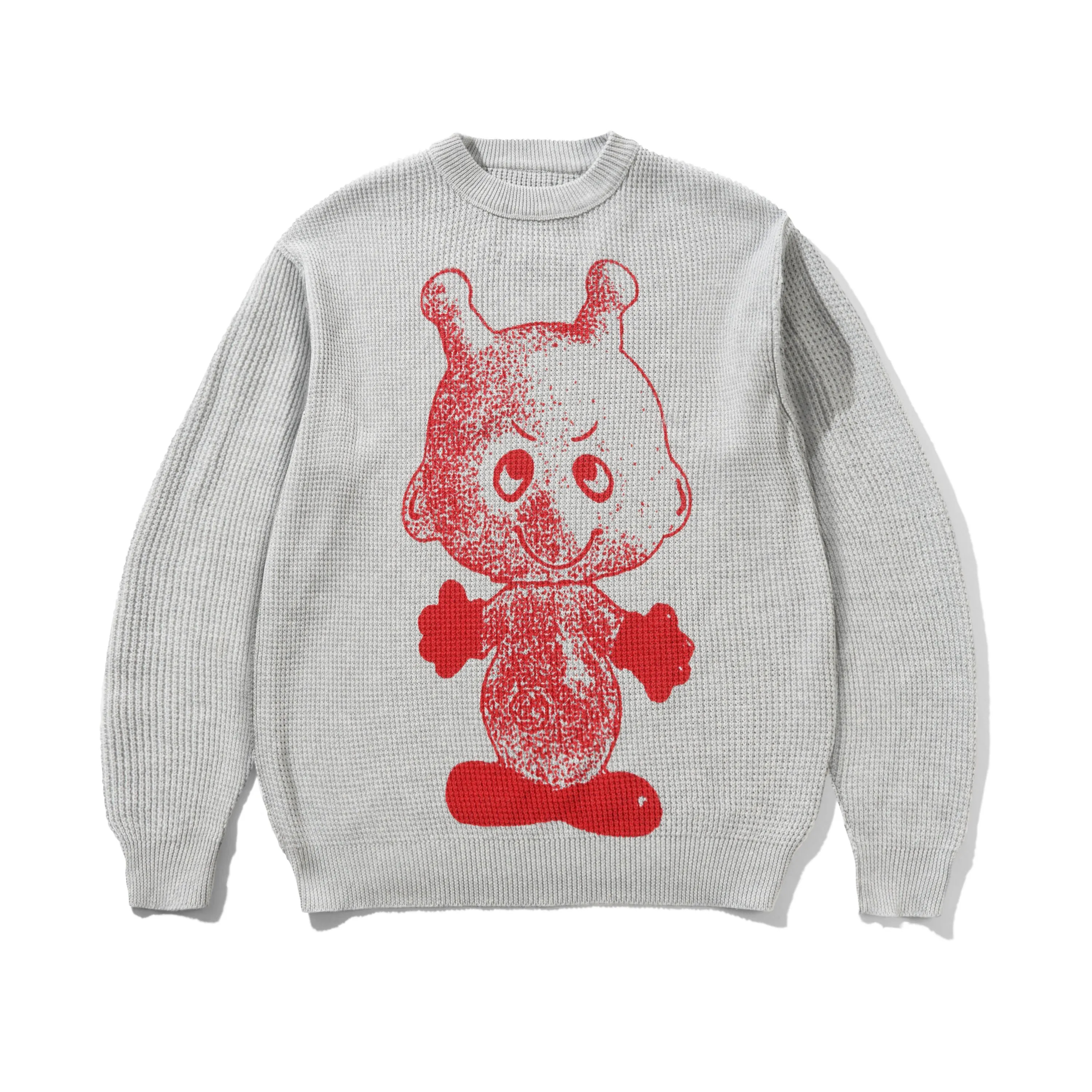 Newcomer Reversible Knit Sweater, Grey sold by Butter product image thumbnail 2