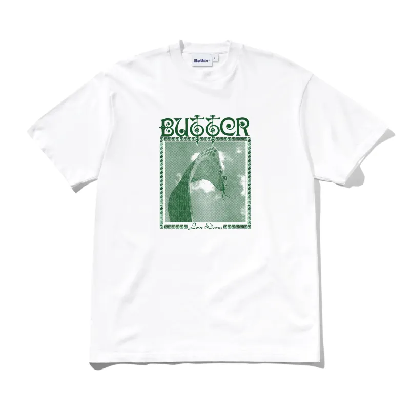 Love Dance Tee, White made by Butter