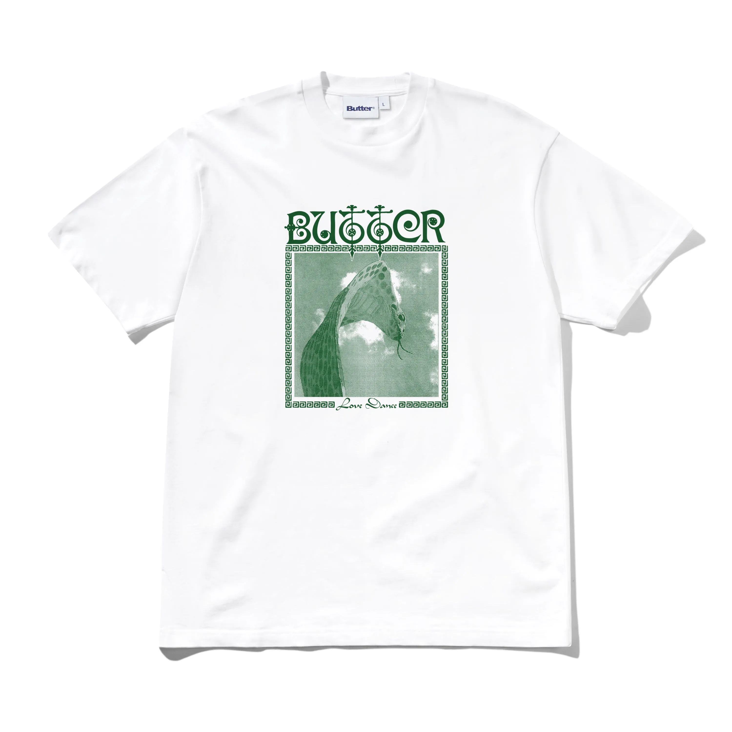 Love Dance Tee, White sold by Butter